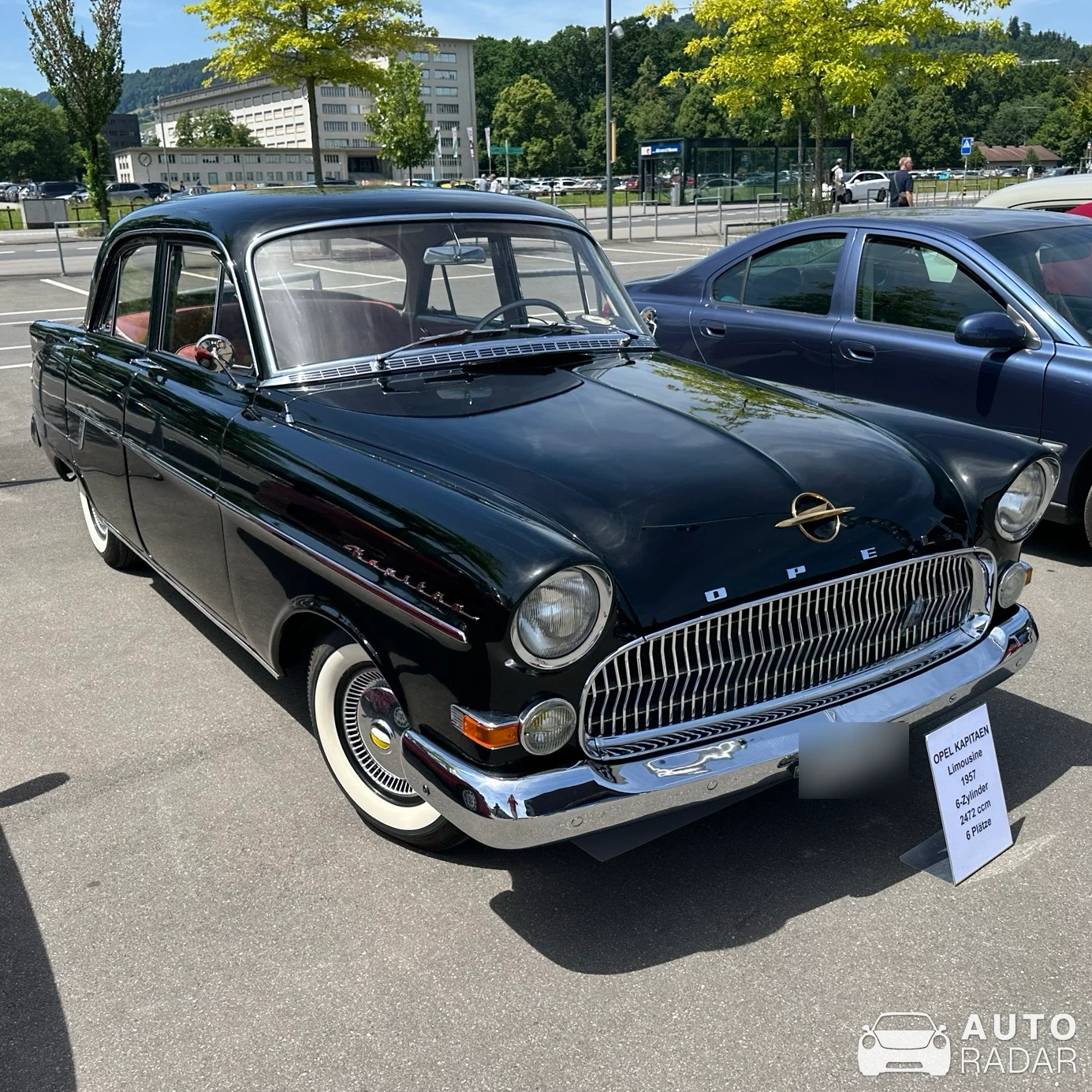 Opel Kapitän spotted in Luzern