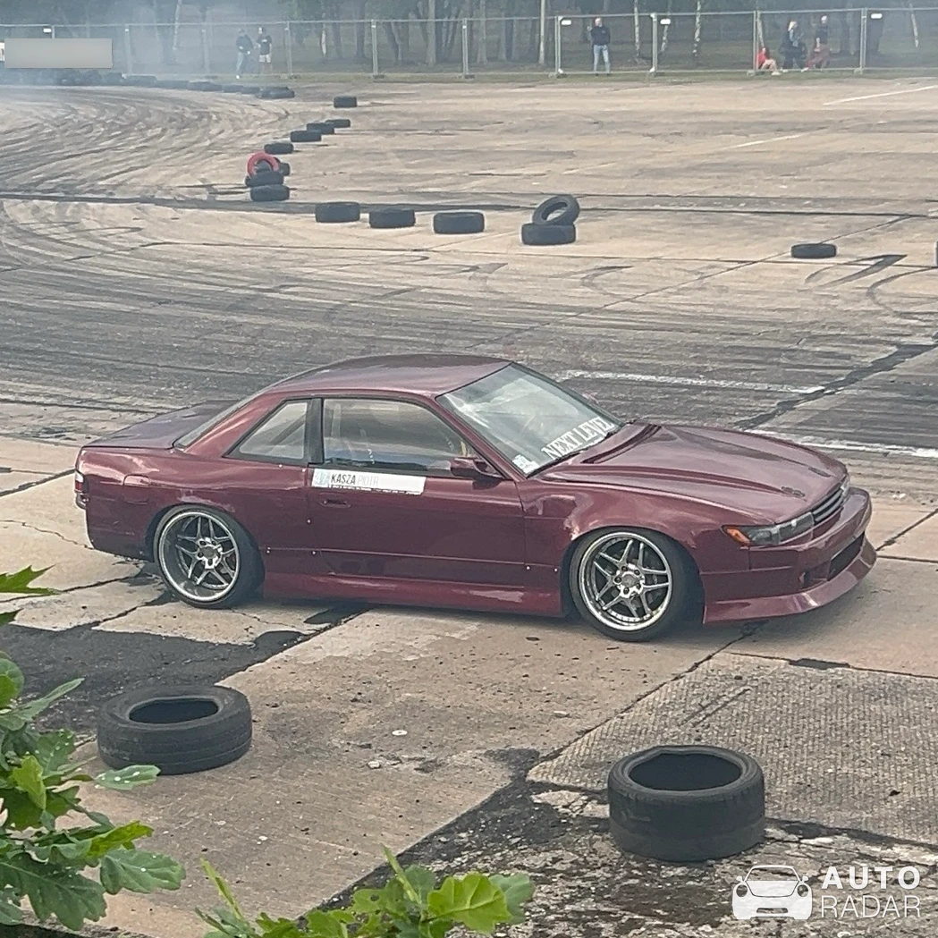 Nissan Silvia S13 spotted in Tomaszowo