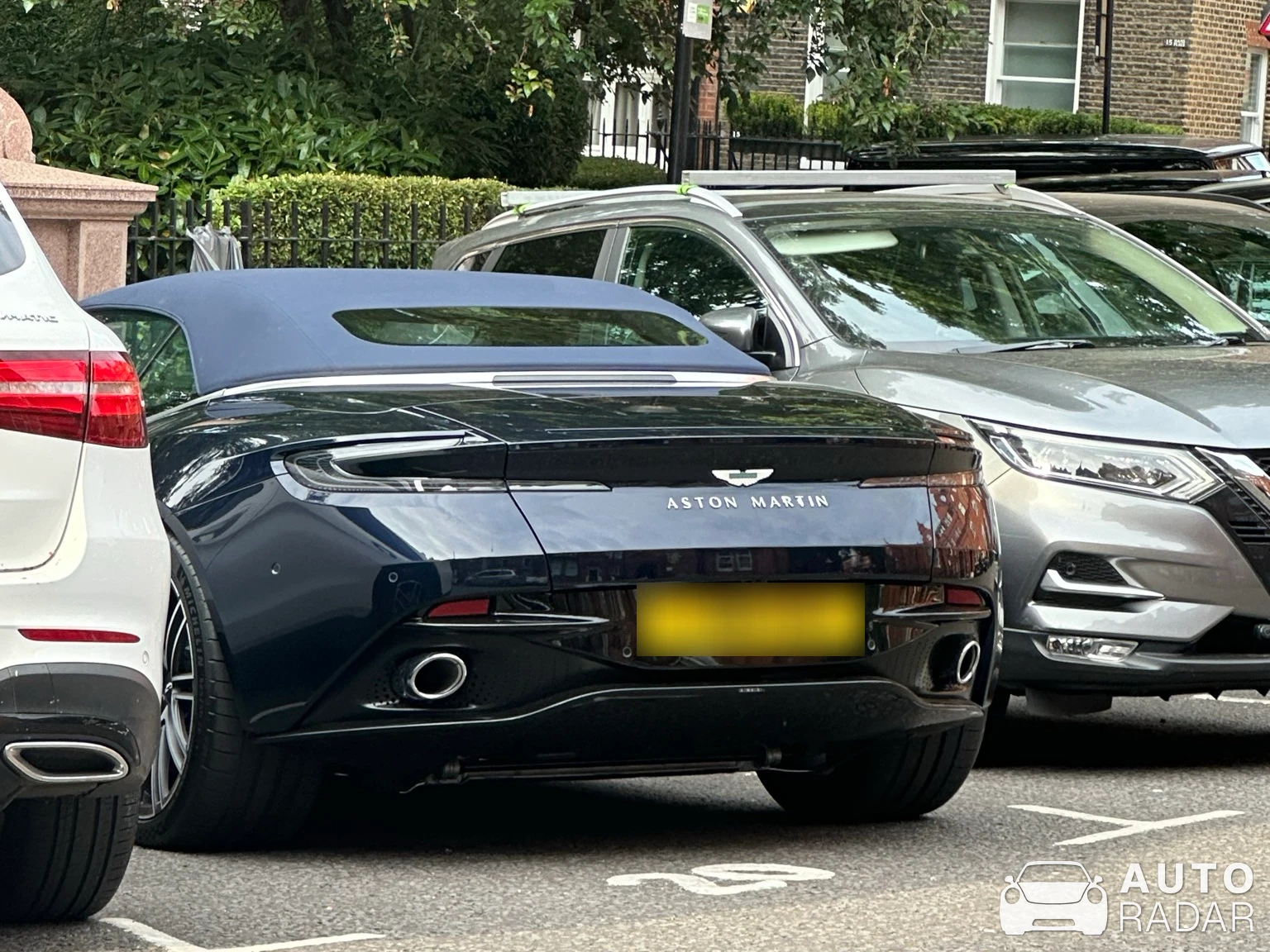 Aston Martin DB11 V8 Volante spotted in London