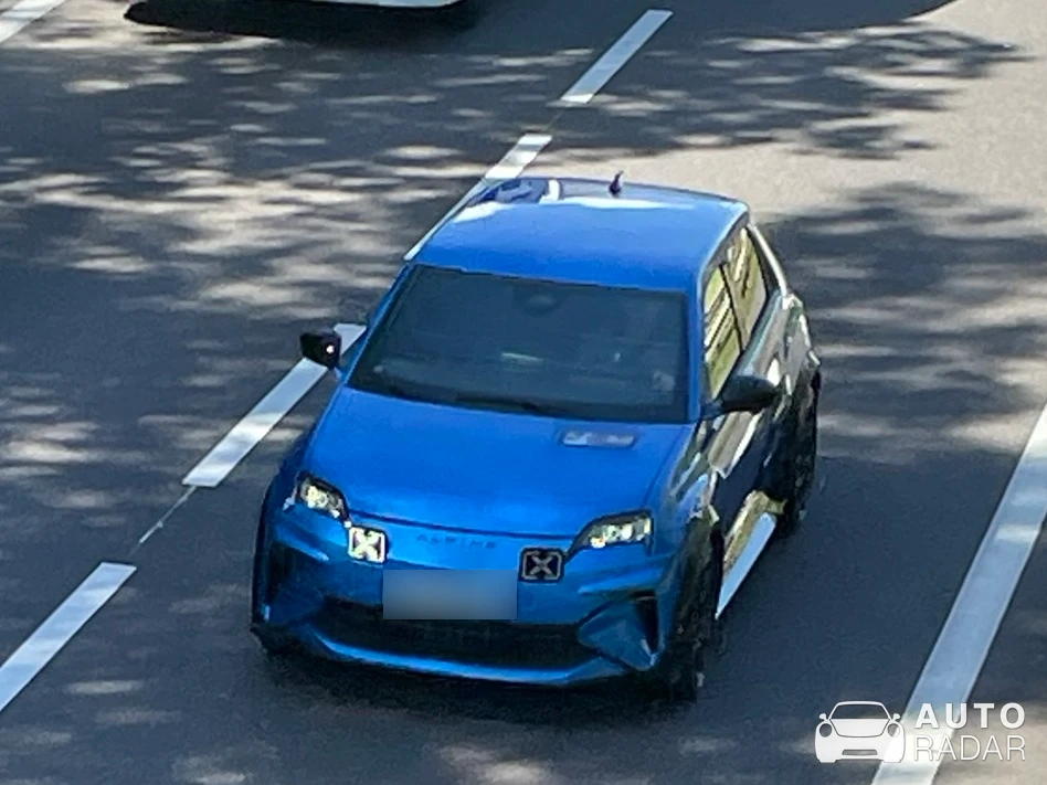 Alpine A290 GTS spotted in Dommartin-lès-Toul