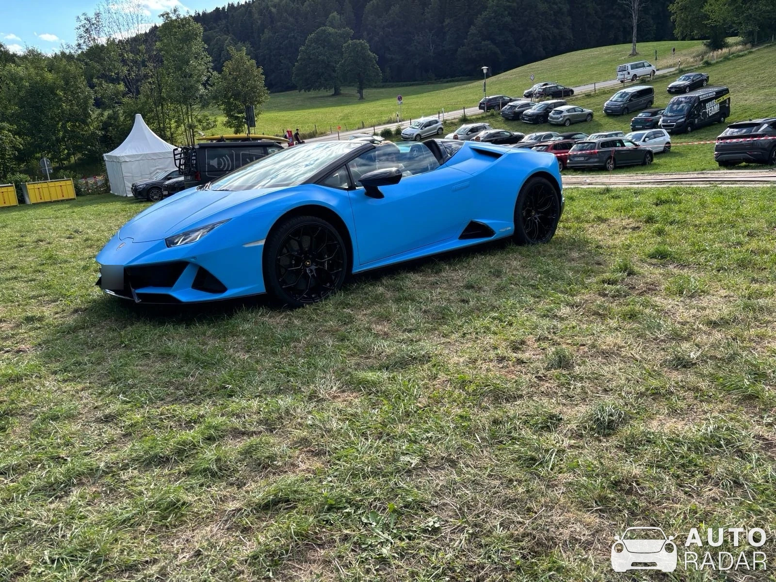 Lamborghini Huracán LP610-2 EVO RWD Spyder spotted in Gmund am Tegernsee