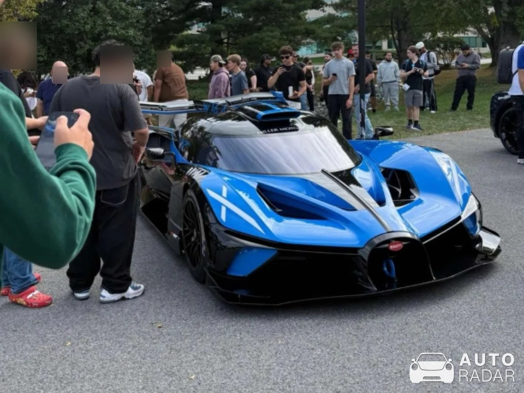 Bugatti Bolide spotted in Chesterbrook