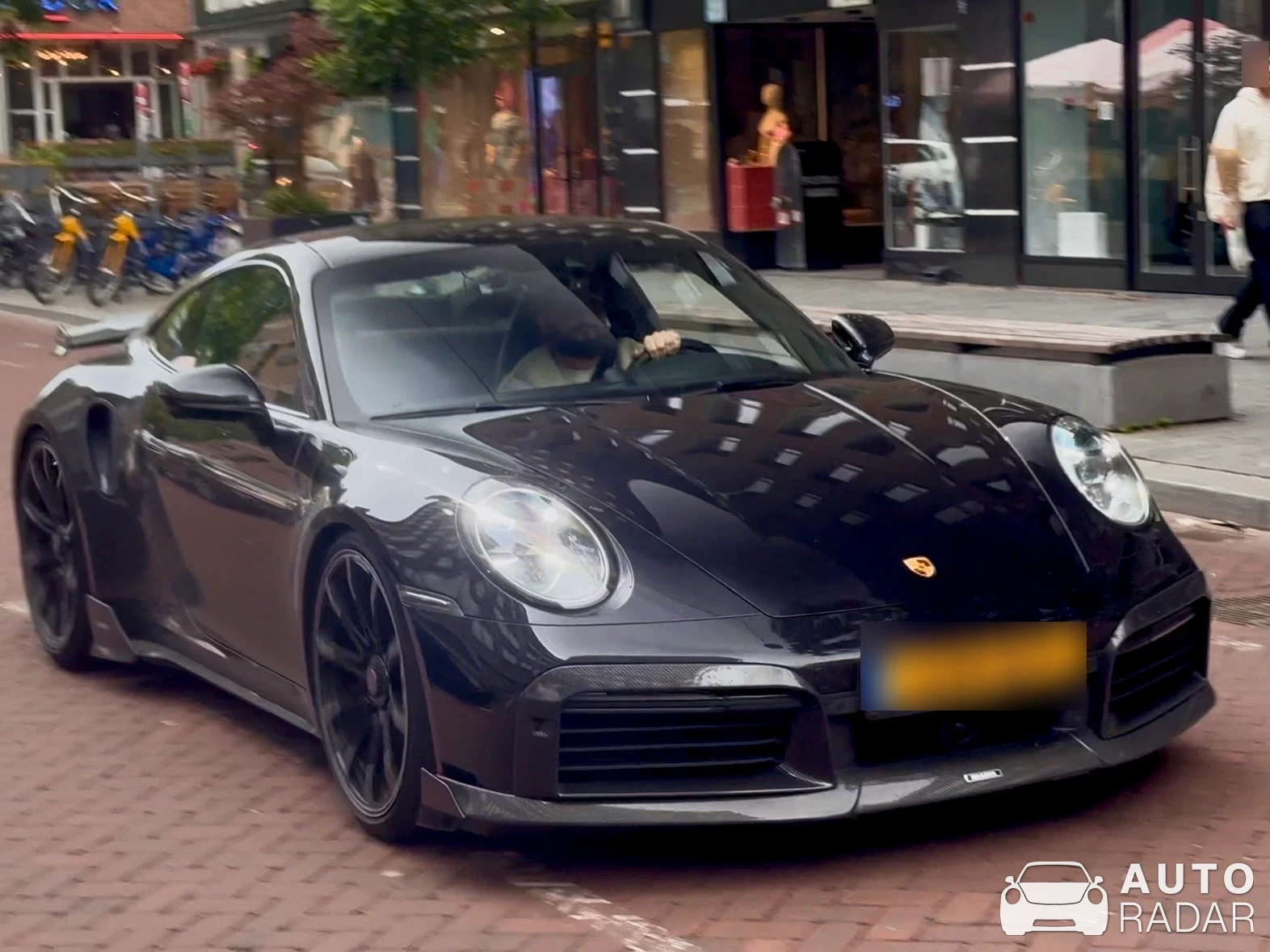 Porsche Brabus 820 spotted in Rotterdam