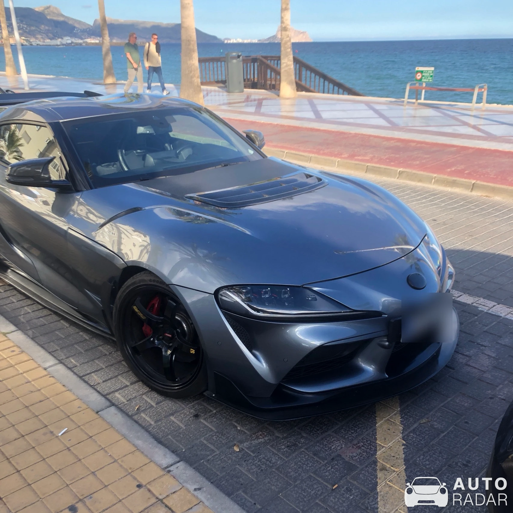 Toyota GR Supra A90 spotted in Benidorm