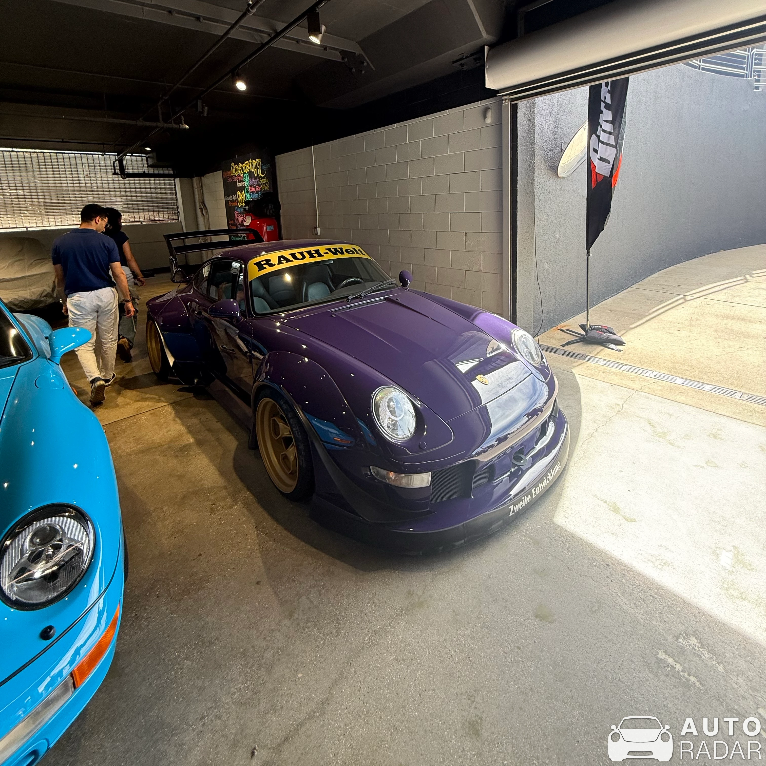 Porsche 911 SC RWB spotted in Santa Clarita