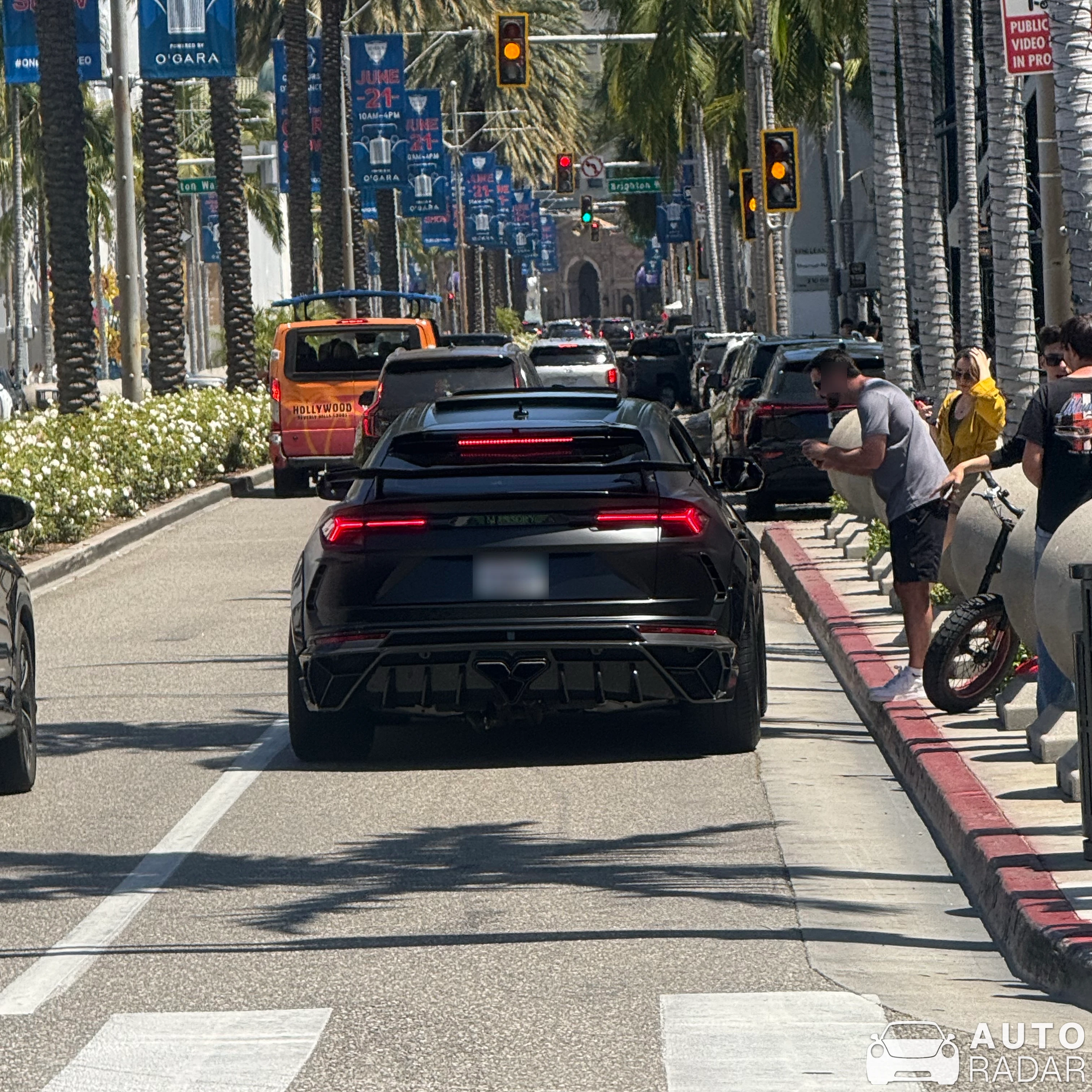 Lamborghini Urus Mansory spotted in Beverly Hills