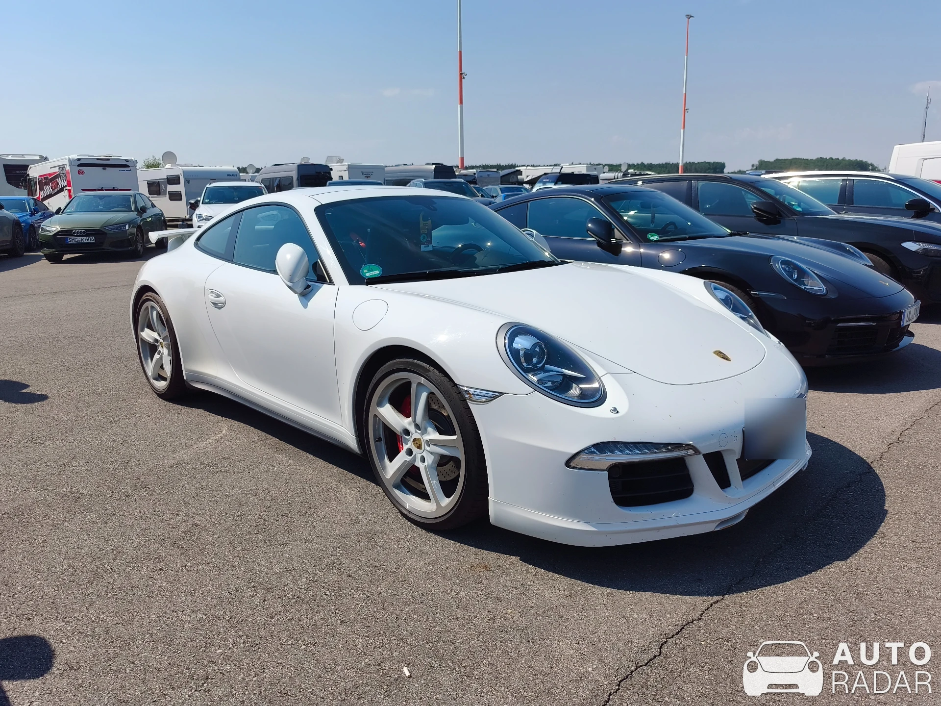 Porsche 991 Carrera 4S MkI spotted in Schipkau