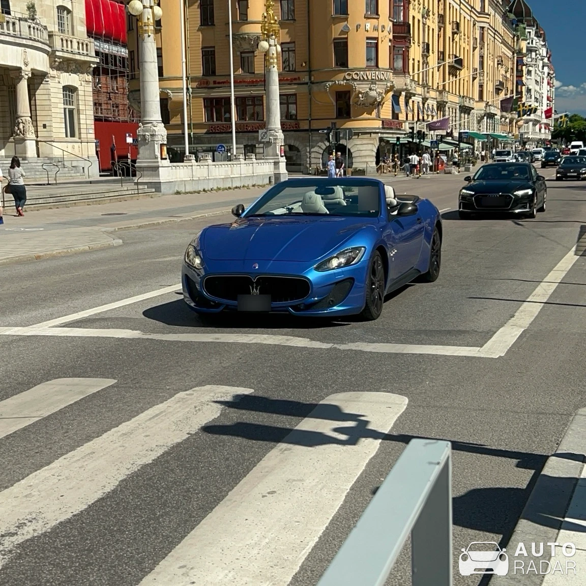 Maserati GranCabrio Sport spotted in Stockholm
