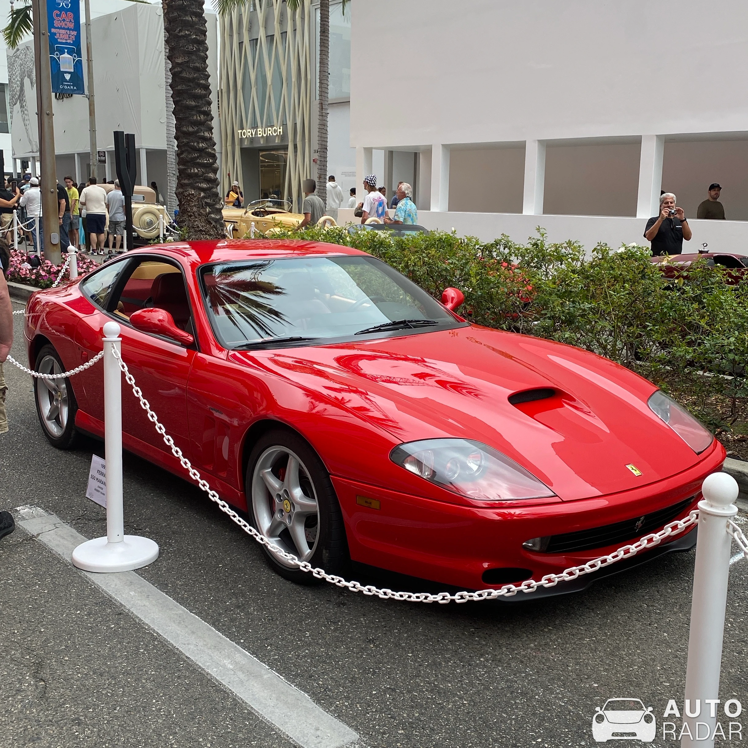 Ferrari 550 Maranello spotted in Beverly Hills