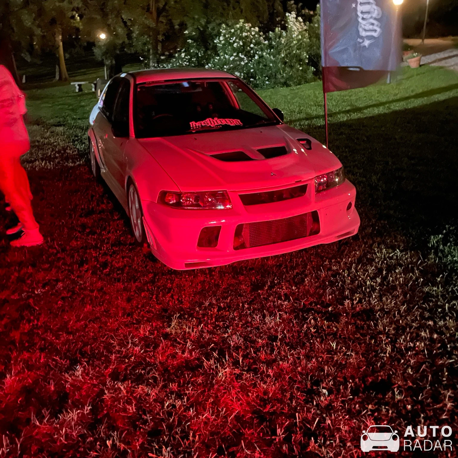 Mitsubishi Lancer Evolution VI spotted in Monzambano