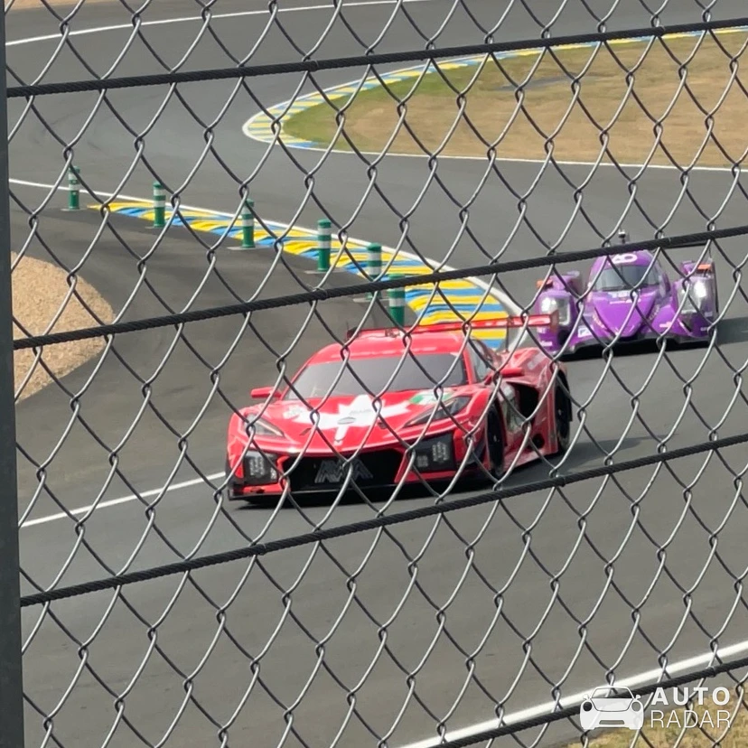 Chevrolet Corvette C8.R spotted in Le Mans