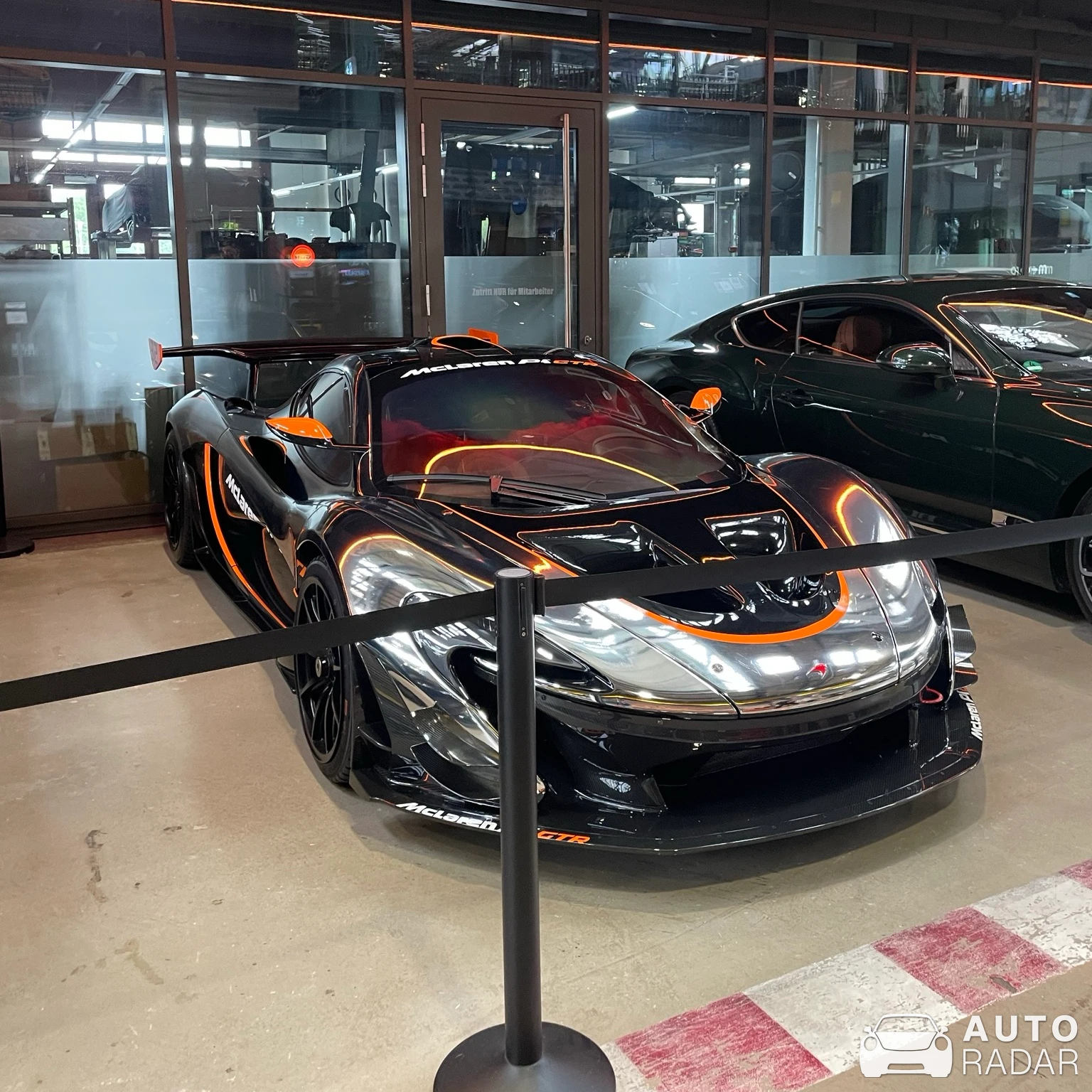 McLaren P1 GTR spotted in München