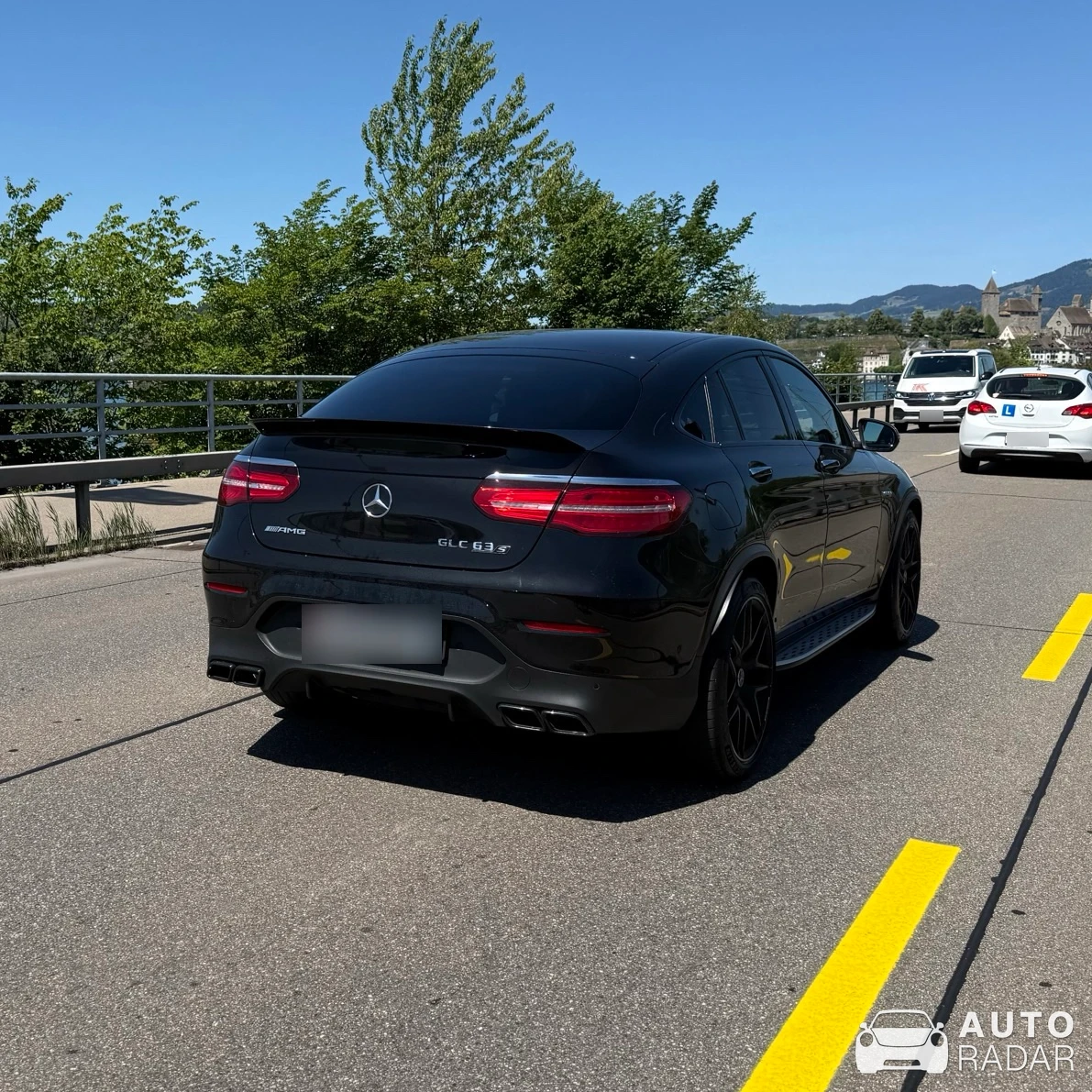 Mercedes-AMG GLC 63 spotted in Hurden