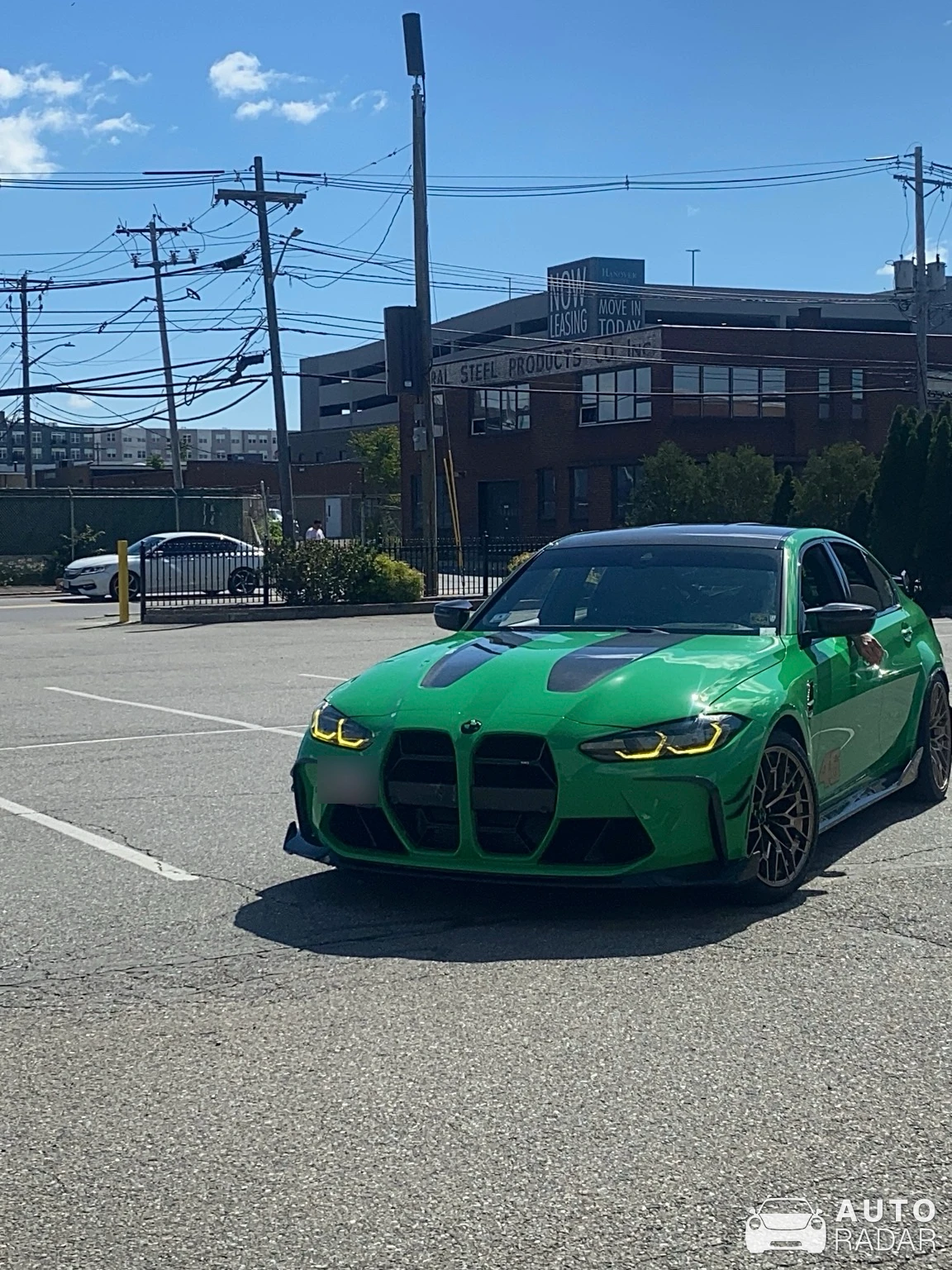 BMW M3 G80 CS spotted in Boston