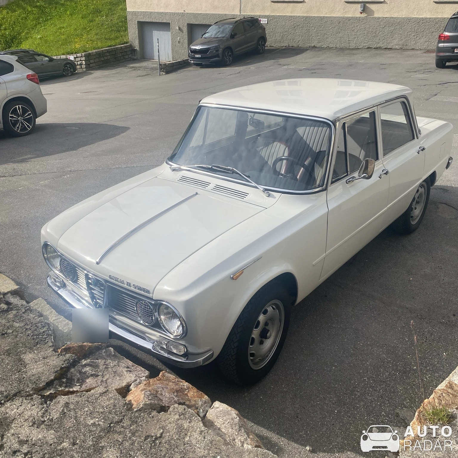 Alfa Romeo Giulia 1300 TI spotted in Davos Platz