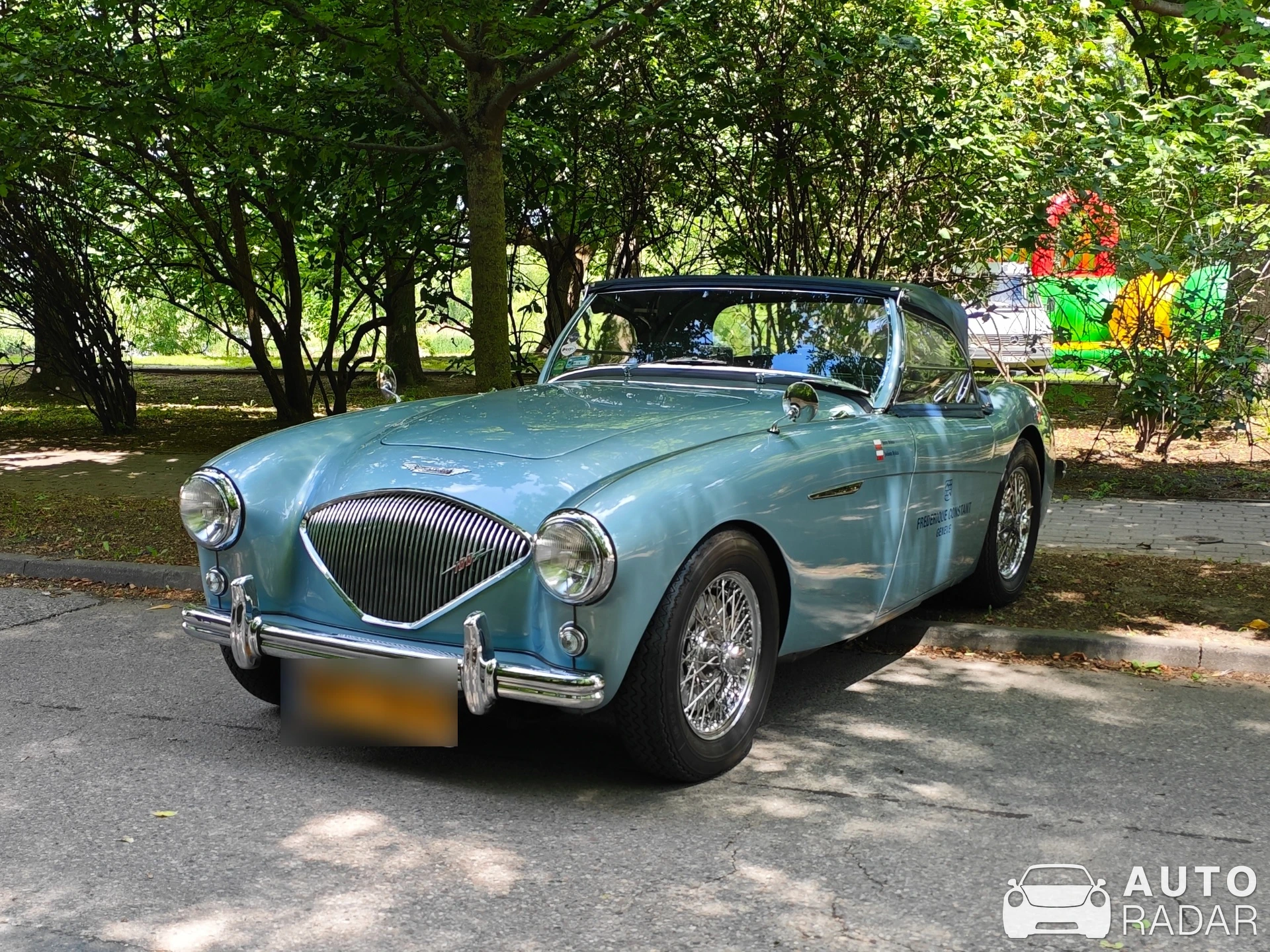 Austin-Healey 100 spotted in Warszawa