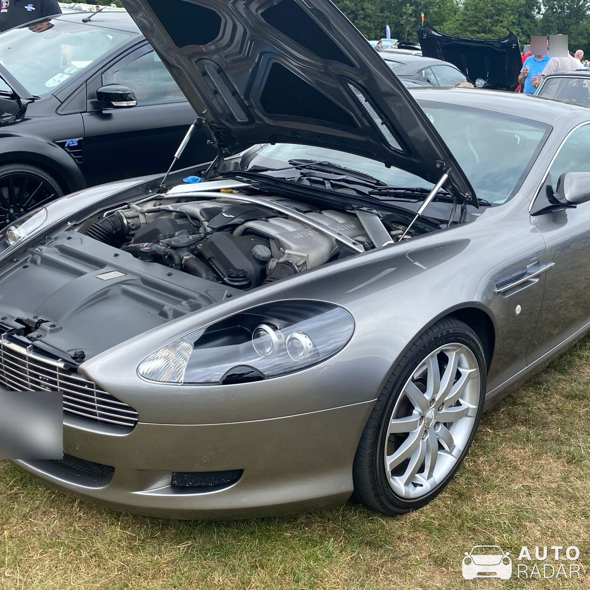 Aston Martin DB9 spotted in Lichfield