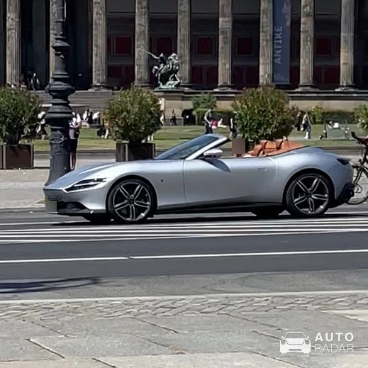 Ferrari Roma Spider spotted in Berlin