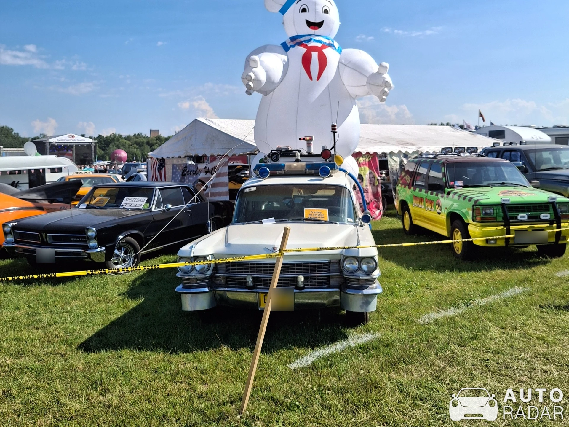 Cadillac Miller Meteor Ecto-1 spotted in Katowice