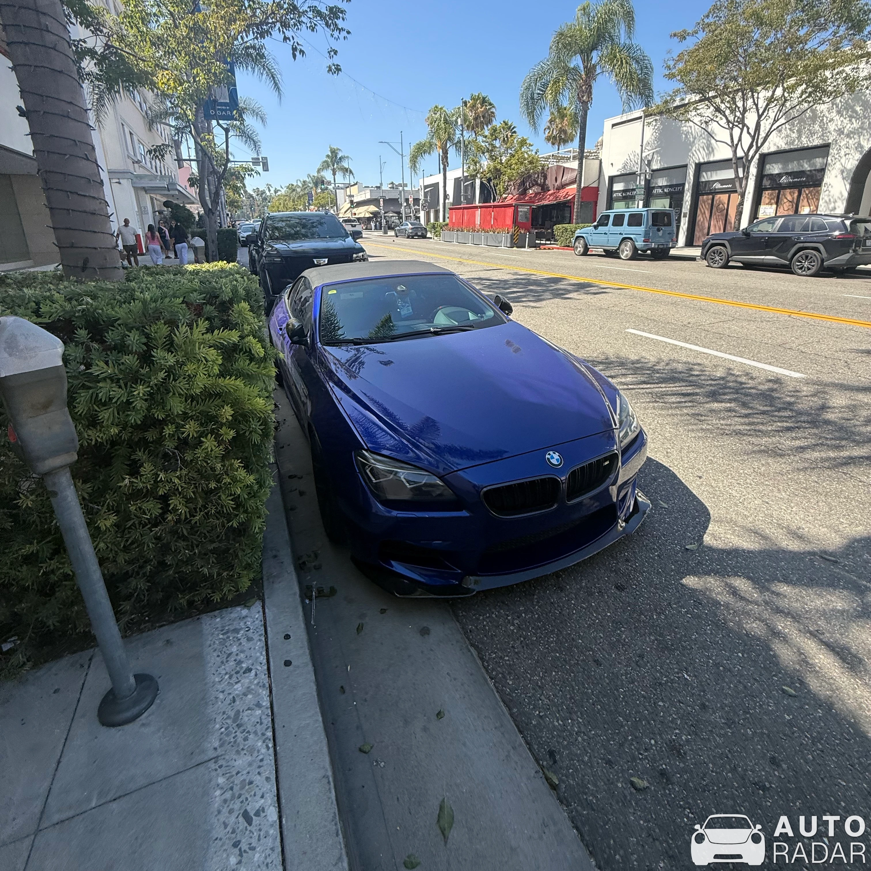 BMW M6 F12 Cabriolet spotted in Beverly Hills