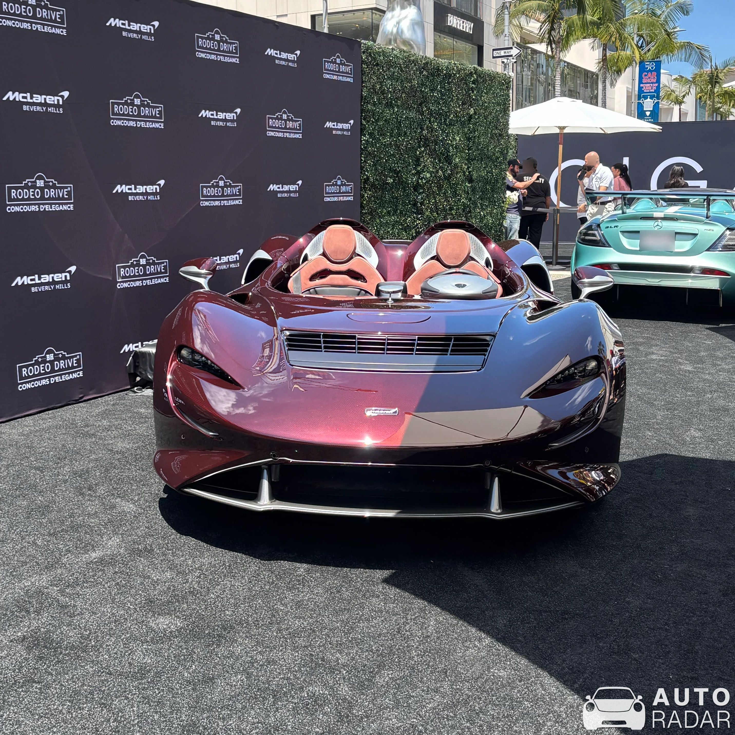 McLaren Elva spotted in Beverly Hills