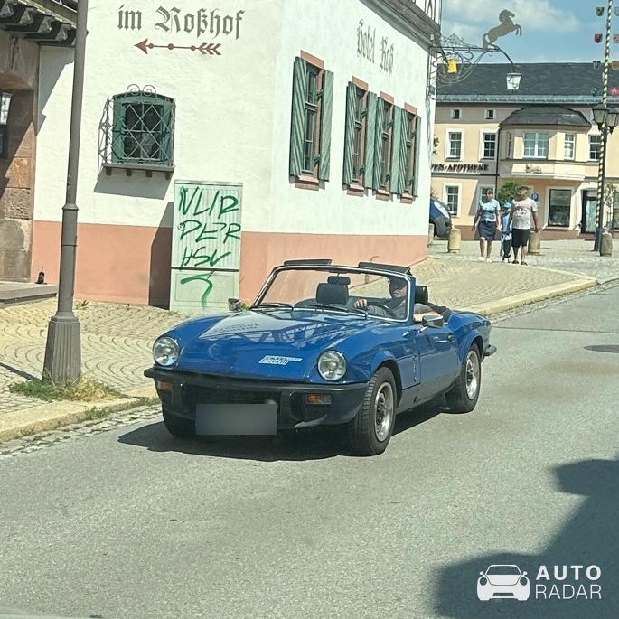 Triumph Spitfire 1500 spotted in Zwönitz