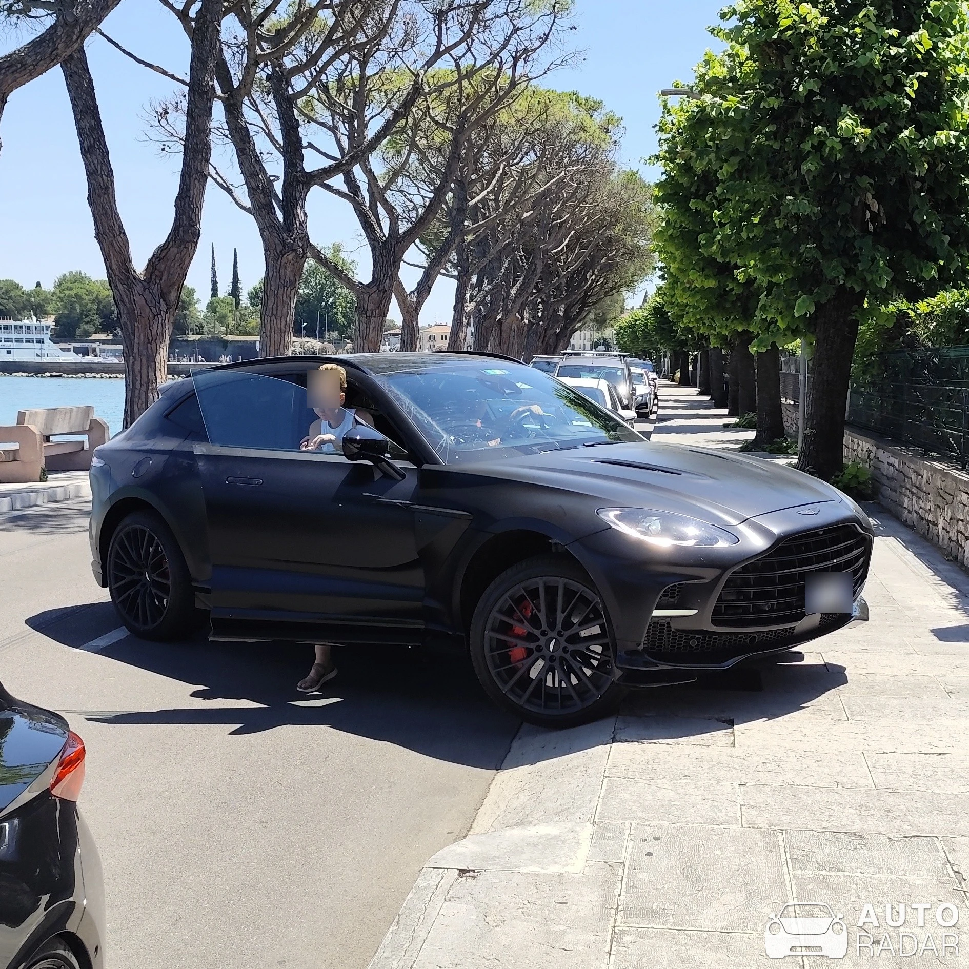 Aston Martin DBX spotted in Peschiera del Garda
