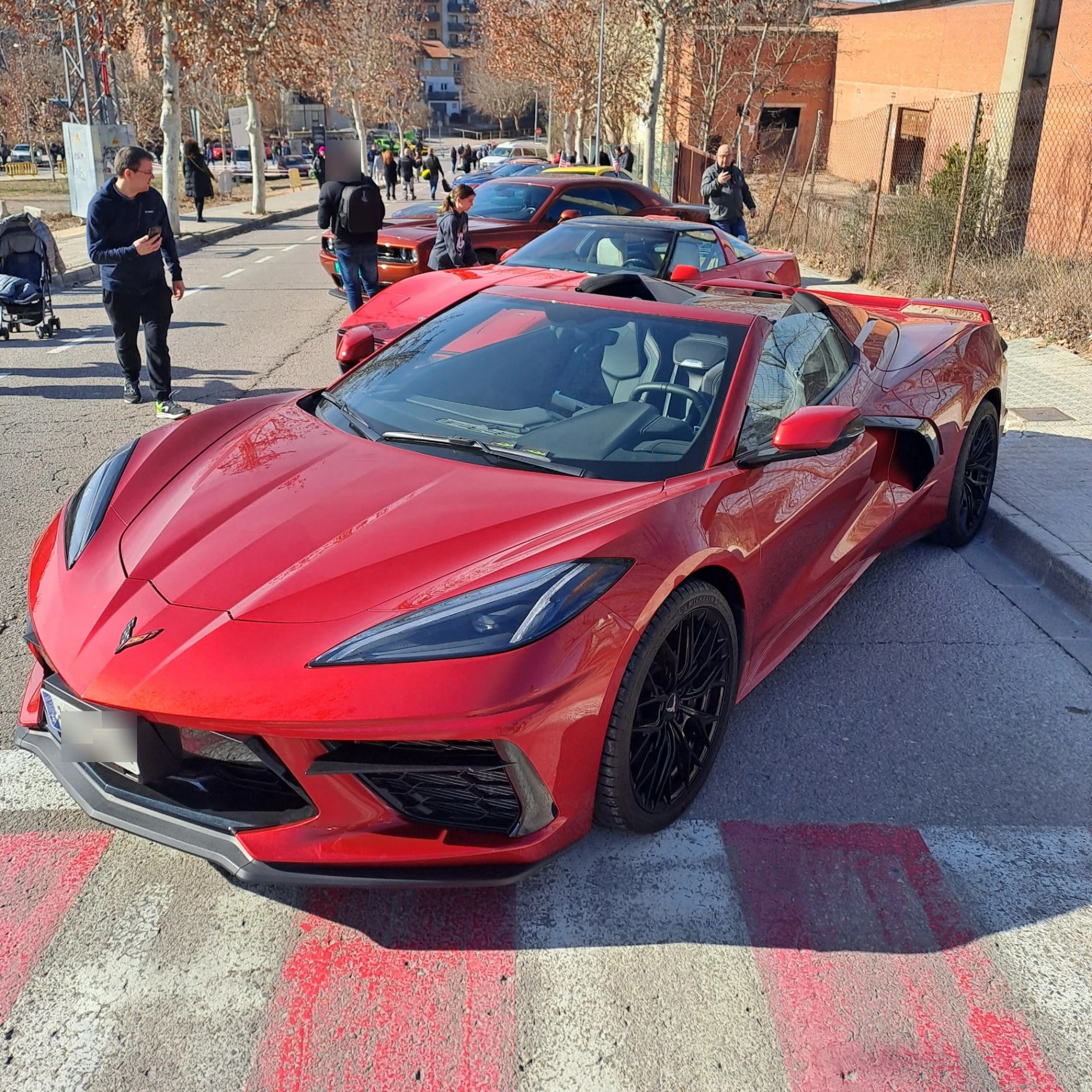 Chevrolet Corvette C8 Stingray spotted in Navarcles, Spain