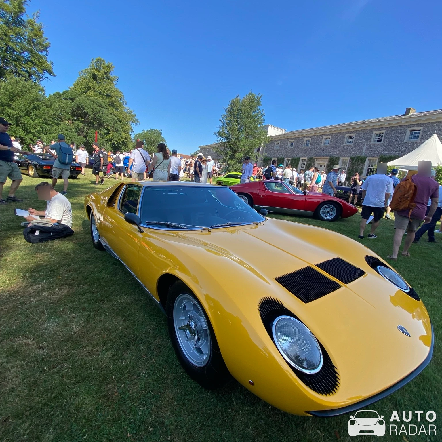Lamborghini Miura P400 spotted in Chichester