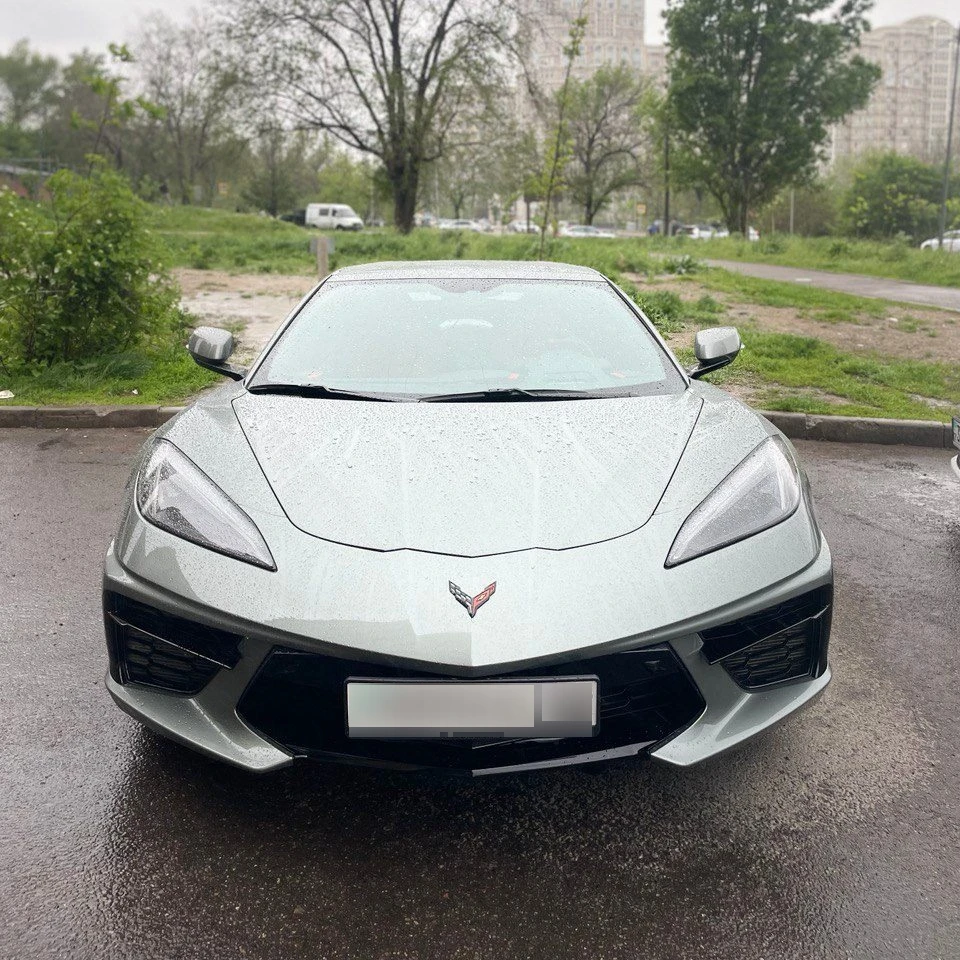 Chevrolet  Corvette C8  spotted in Алматы, Казахстан