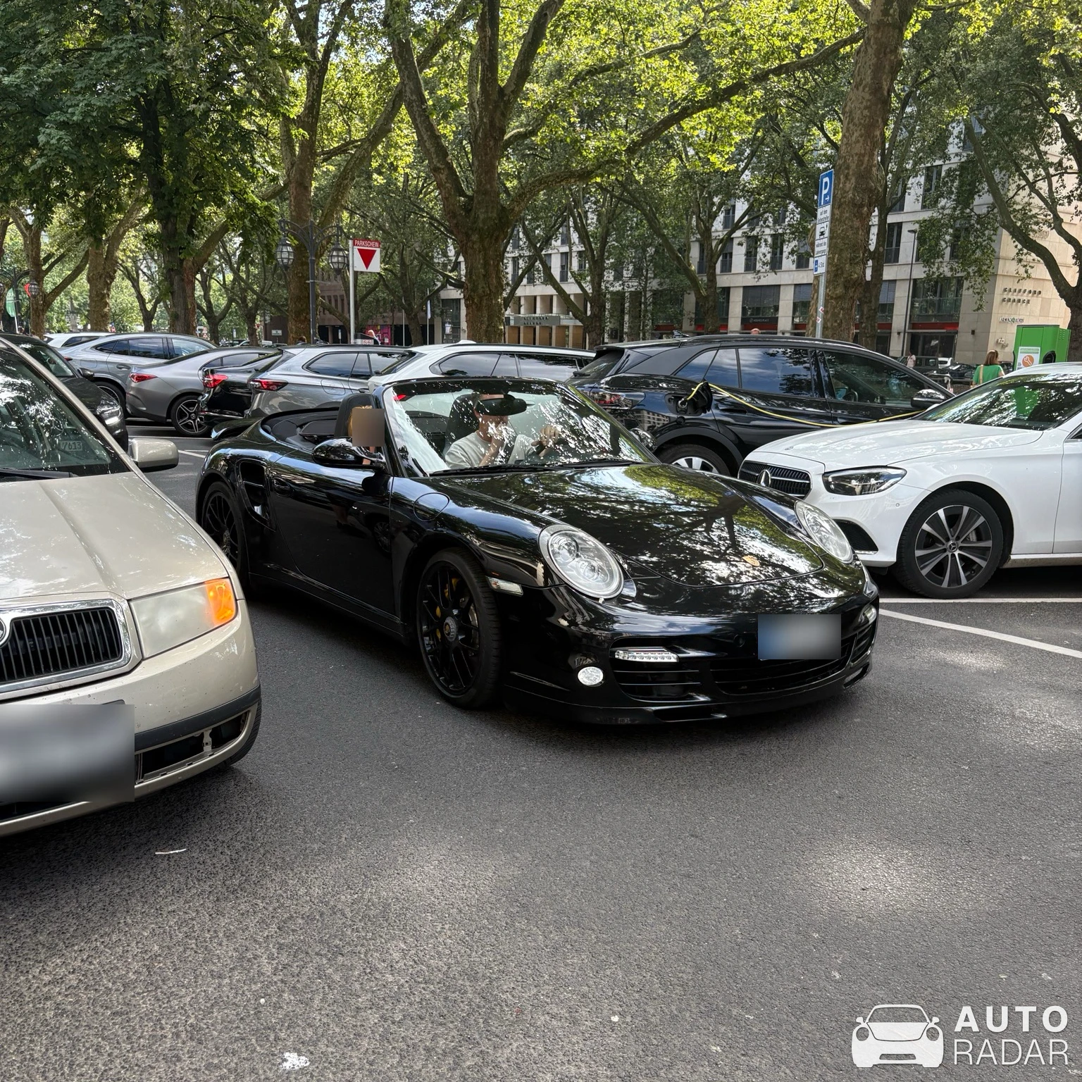 Porsche 997 Turbo S Cabriolet spotted in Düsseldorf