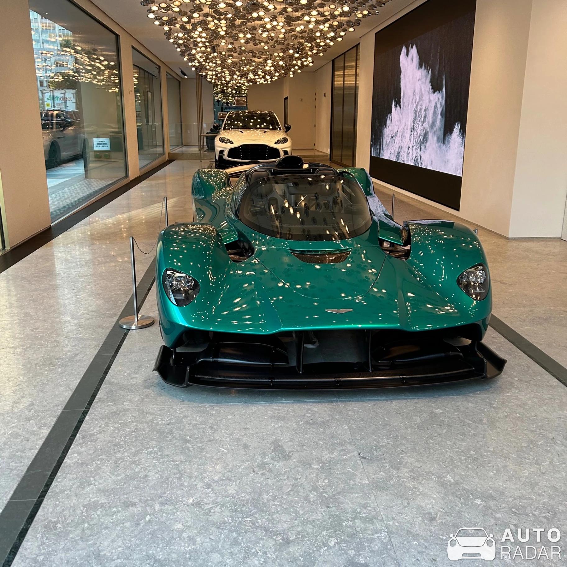 Aston Martin Valkyrie spotted in New York, United States