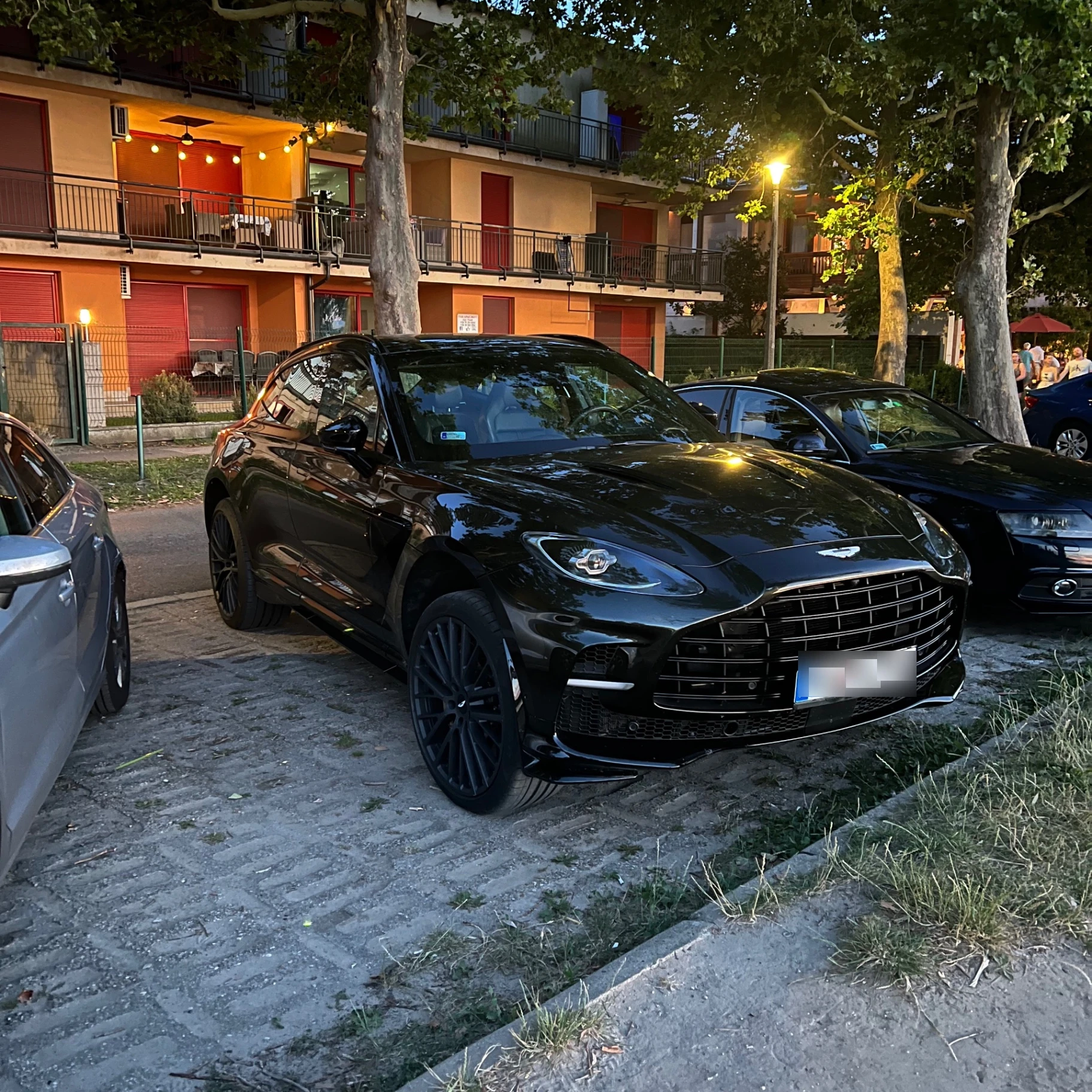 Aston Martin DBX spotted in Siófok, Magyarország