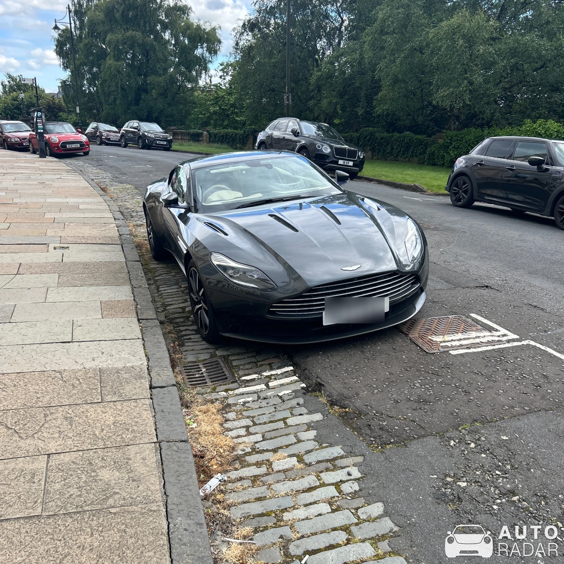 Aston Martin DB11 spotted in Glasgow City, United Kingdom