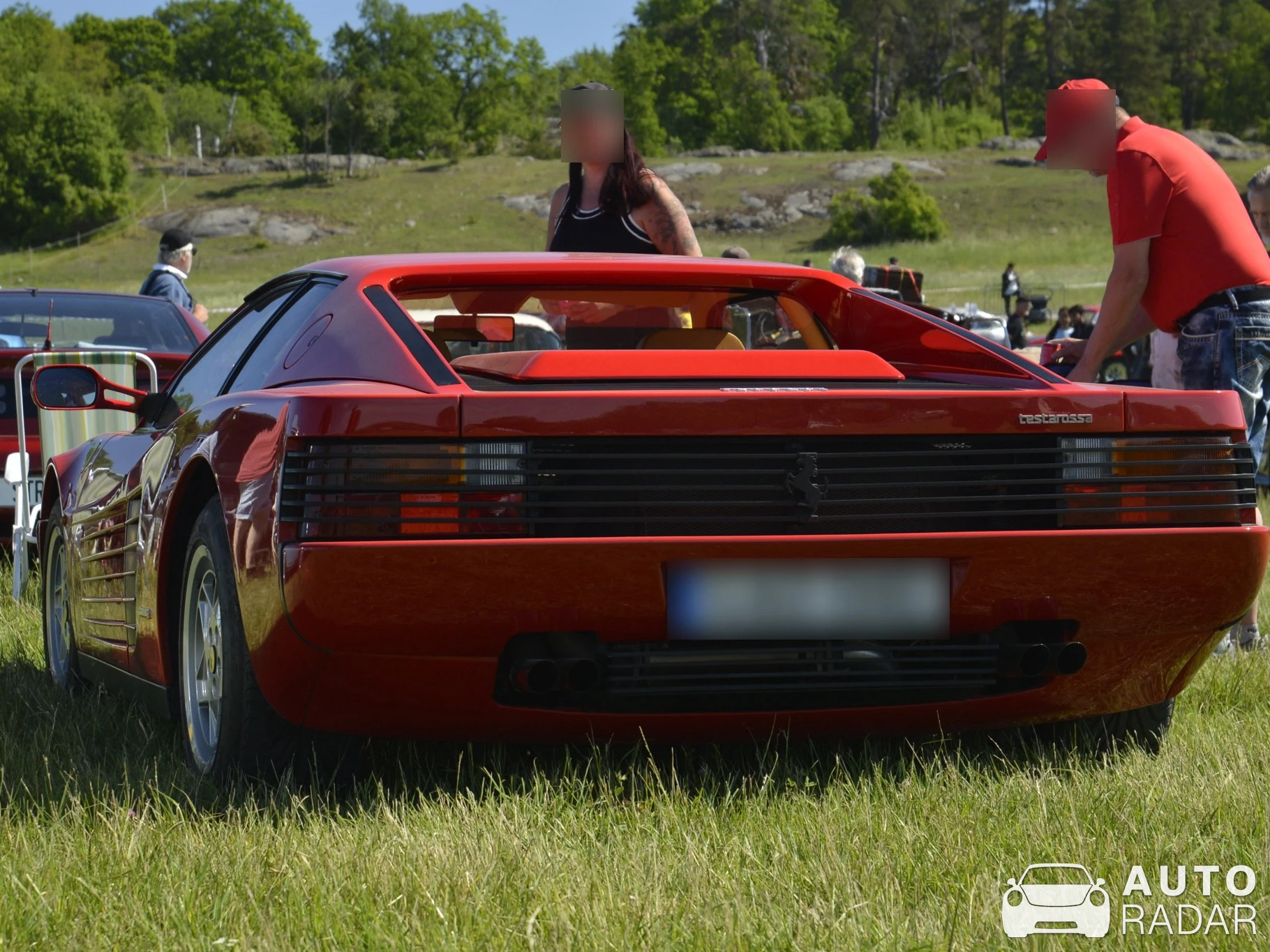 Ferrari Testarossa spotted in Stockholm