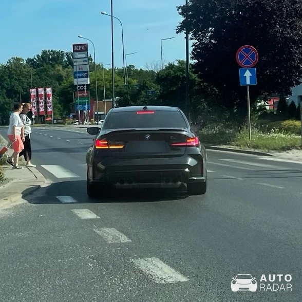 BMW M3 G80 Sedan Competition spotted in Łódź