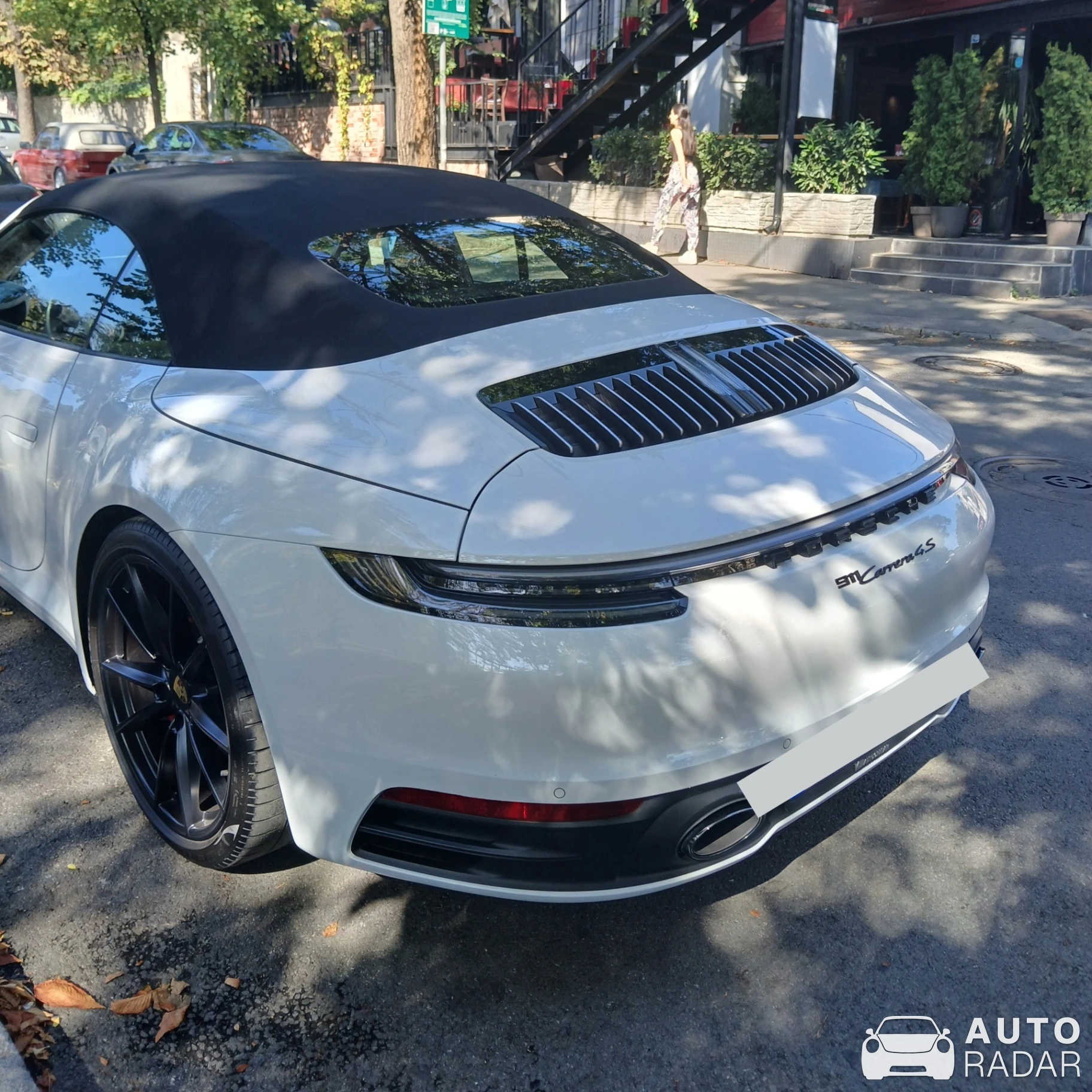Porsche 992 Carrera 4S Cabriolet spotted in Belgrade, Serbia