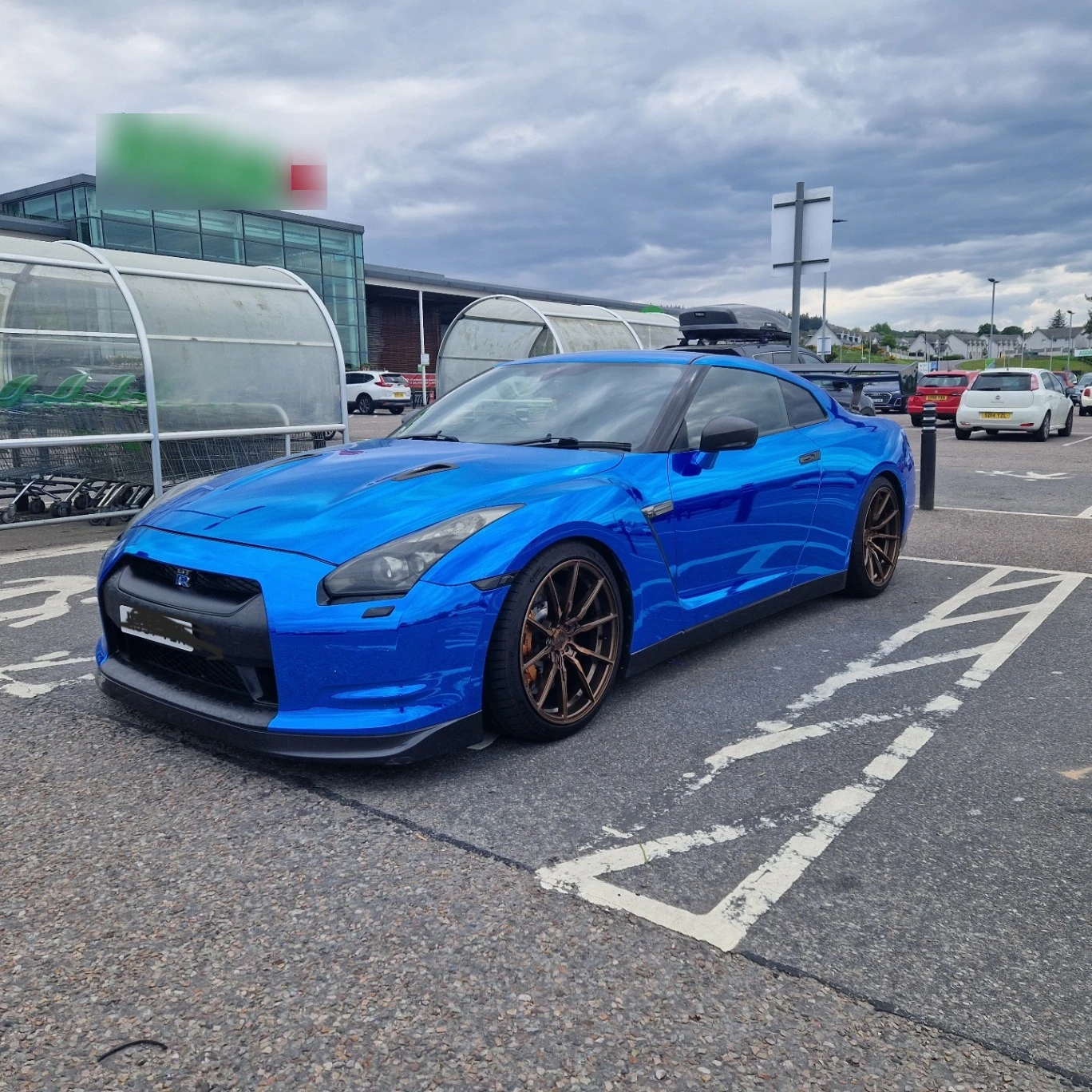 Nissan GT-R R35 spotted in Inverness, United Kingdom