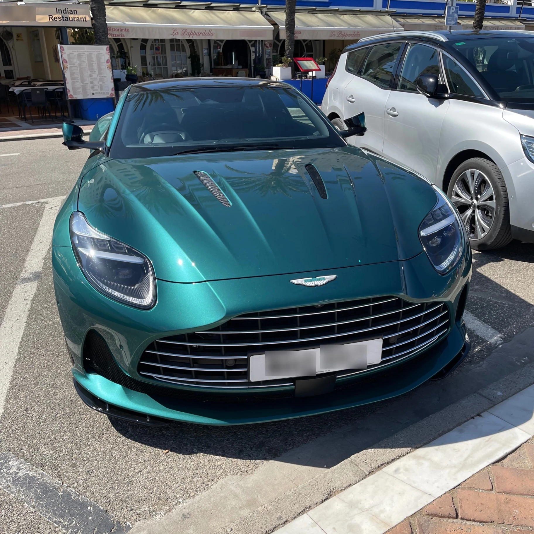 Aston Martin DB12 spotted in Estepona, Spain