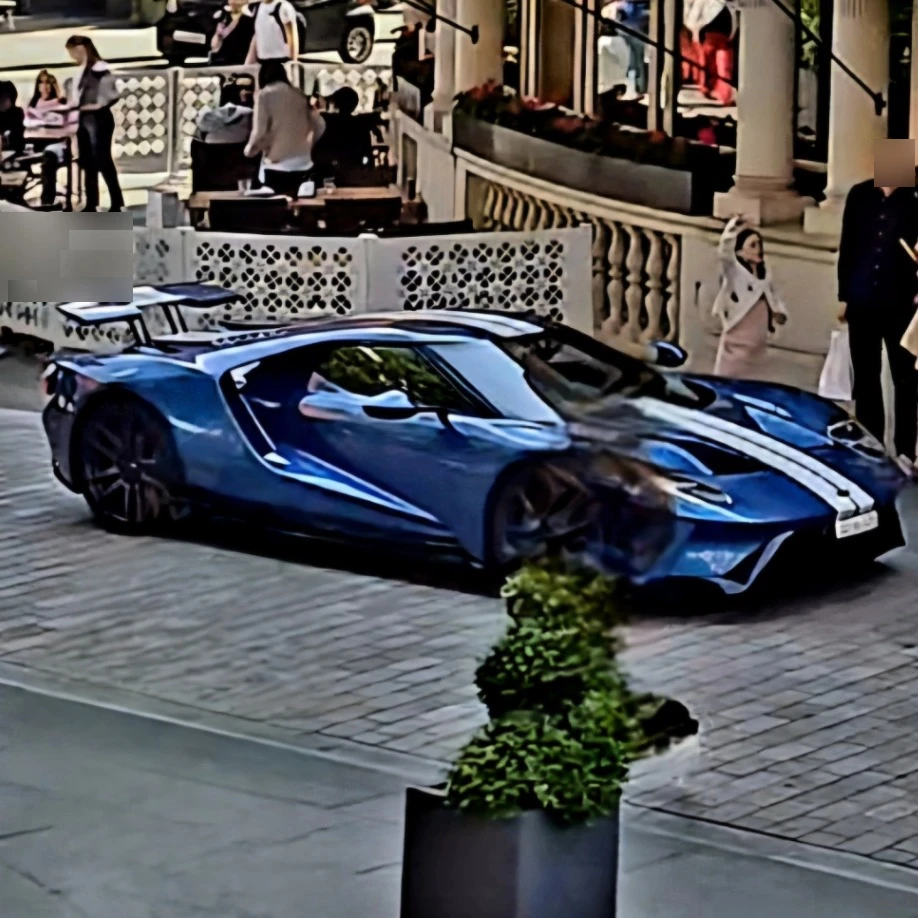 Ford GT spotted in Mayfair, Verenigd Koninkrijk