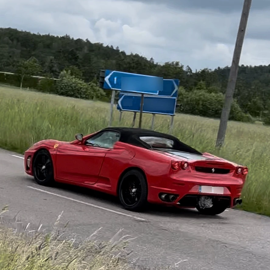 Ferrari F430 Spider spotted in Kullavik, Sweden