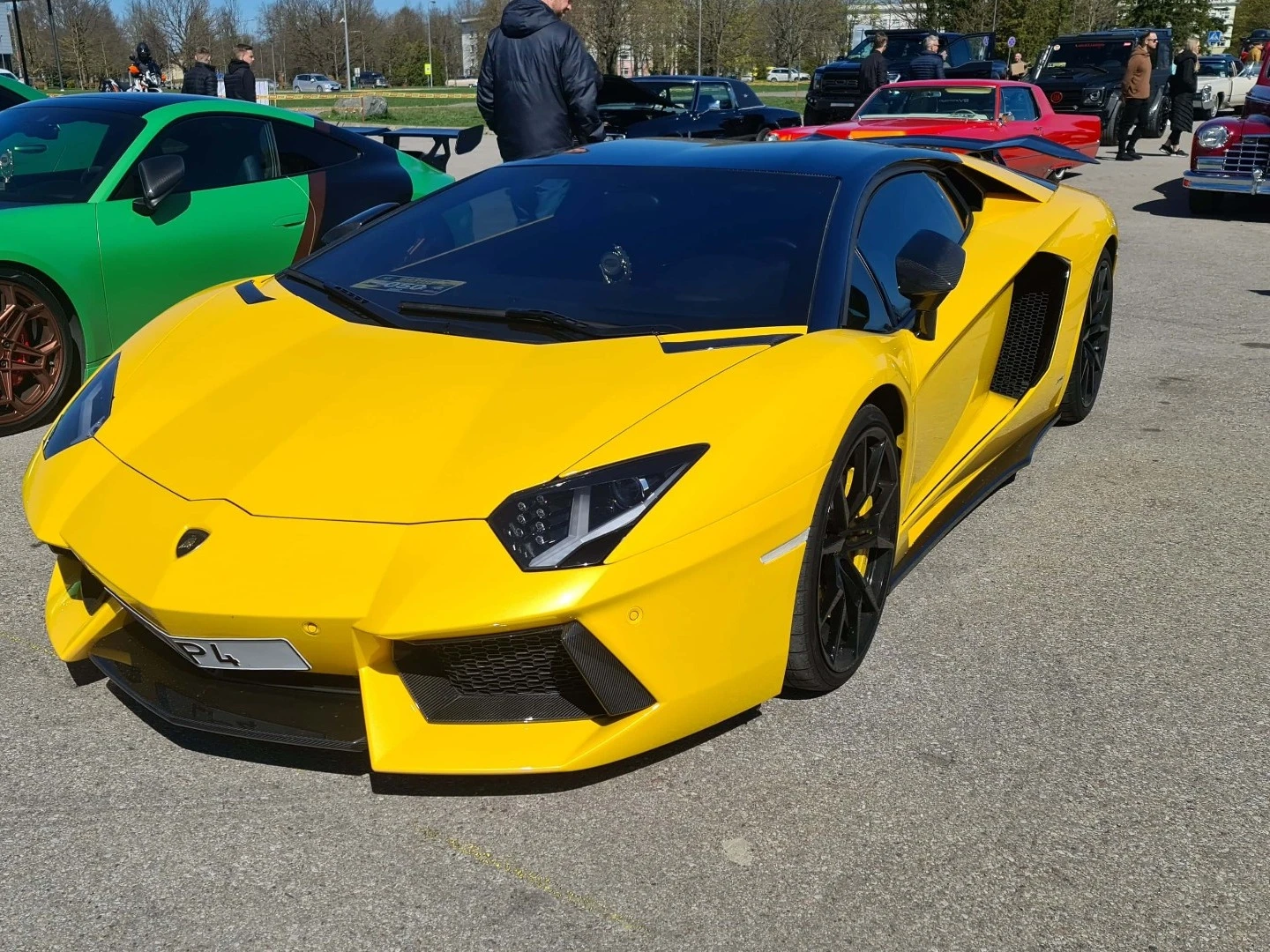 Lamborghini Aventador LP700-4 spotted in Akademija, Lietuva