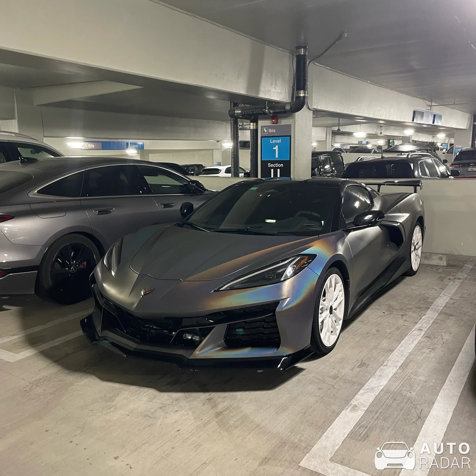Chevrolet Corvette C8 Z06 spotted in Miami