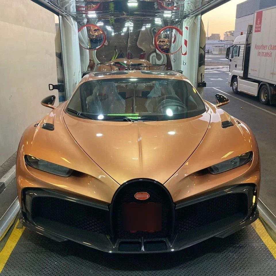 Bugatti Chiron Pur Sport spotted in Dubai, United Arab Emirates