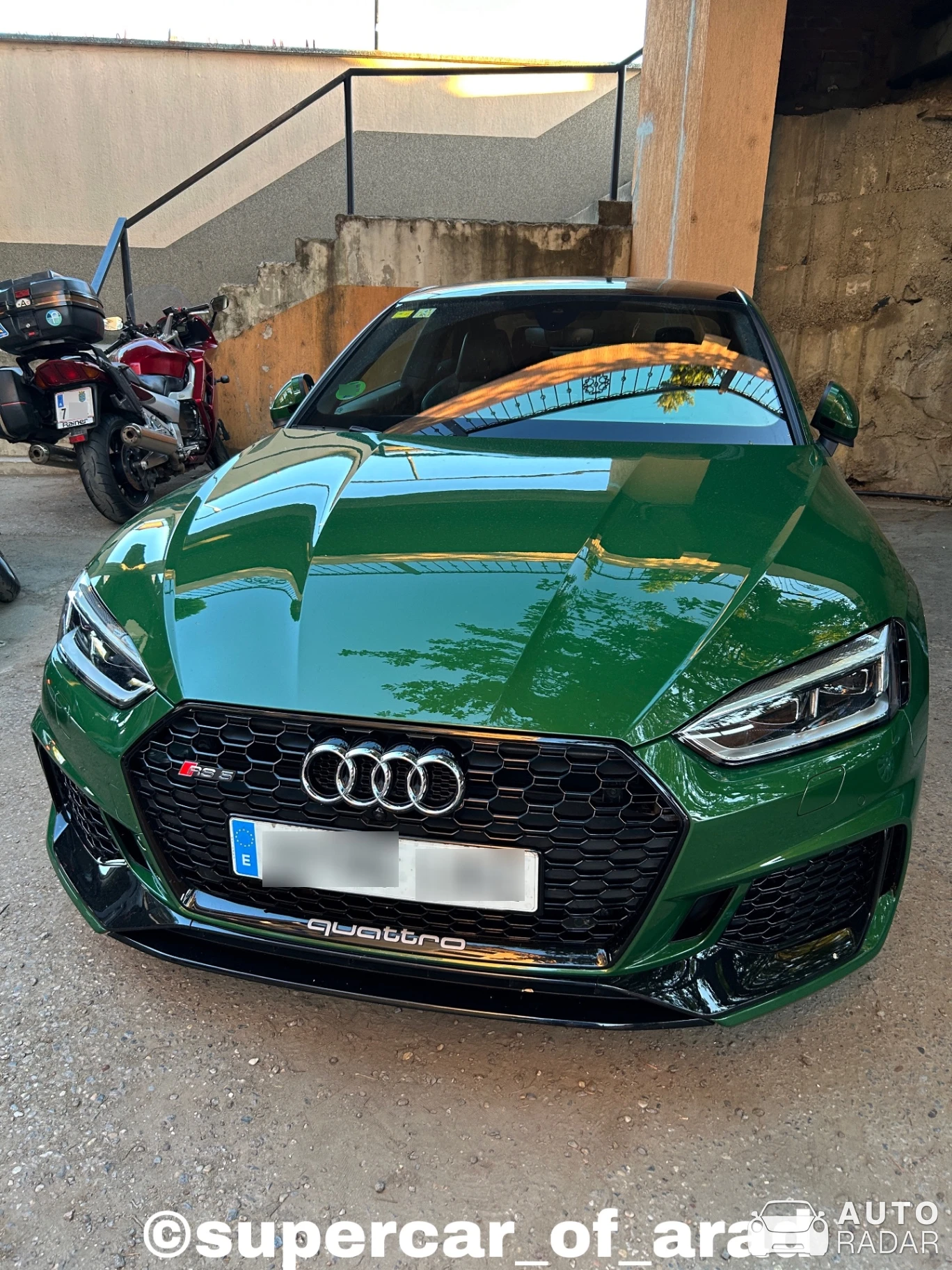 Audi RS5 B9 2021 spotted in Arad, Romania
