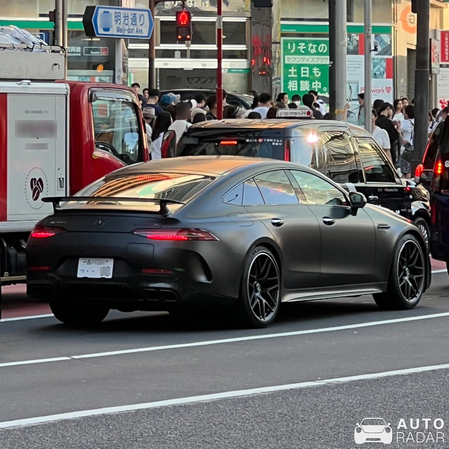 Mercedes-AMG GT 63 S X290 spotted in Shibuya City, Japan