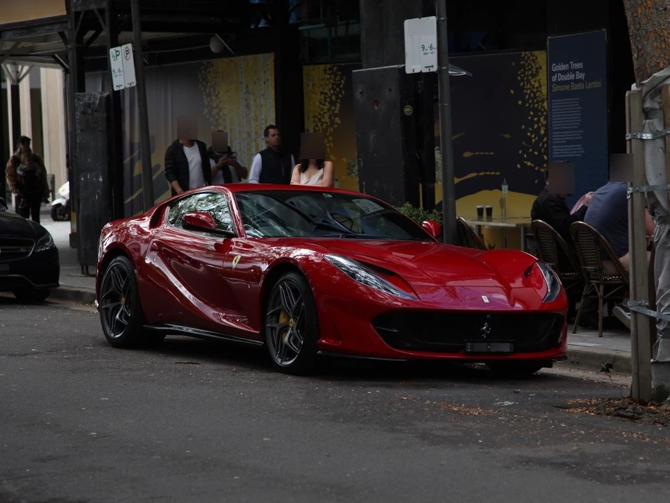 Ferrari 812 Superfast spotted in Sydney, Australia