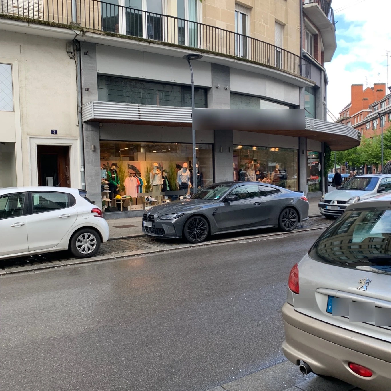 BMW M4 compétition  spotted in Valenciennes, France