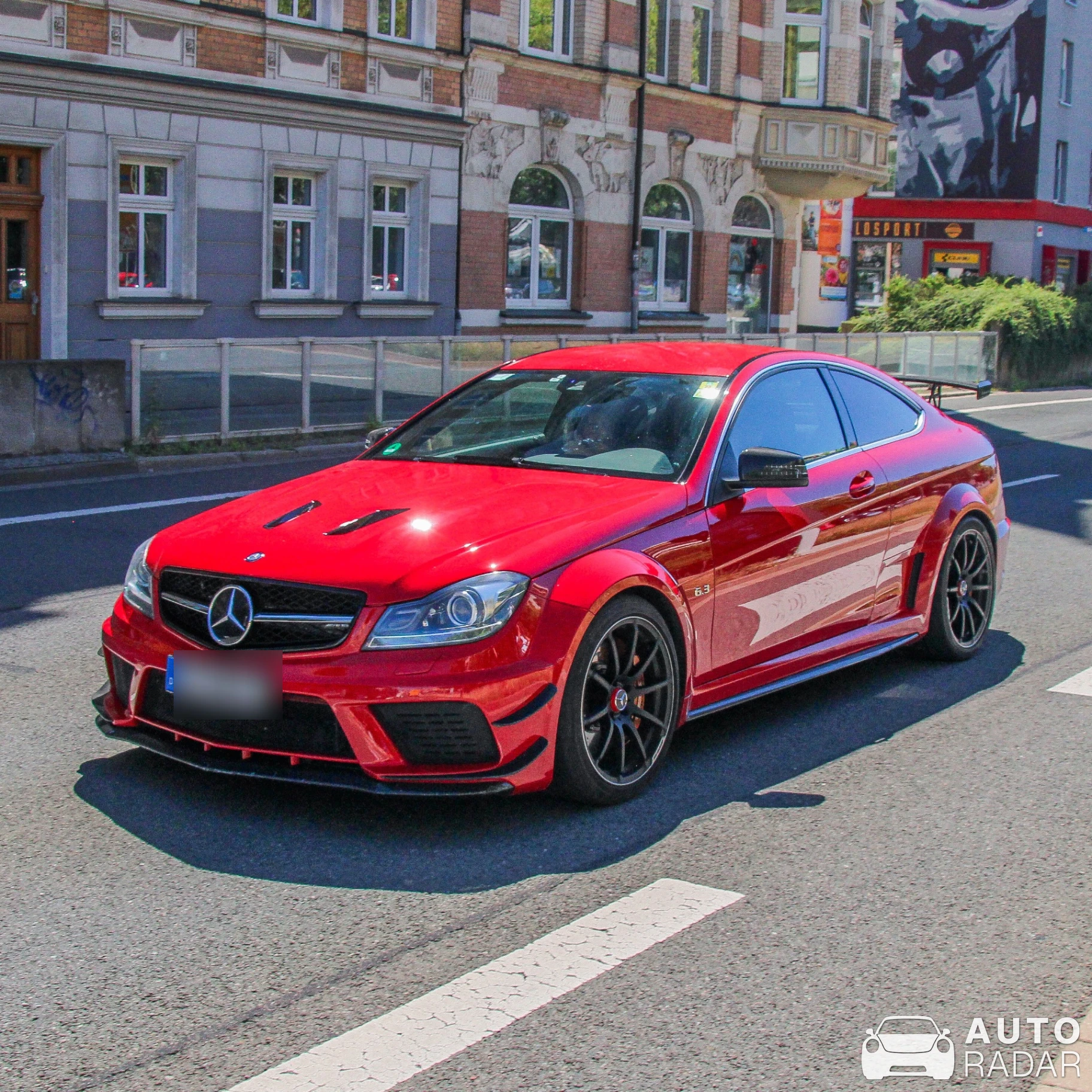 Mercedes-Benz C 63 AMG Coupé Black Series spotted in Erfurt, Germany