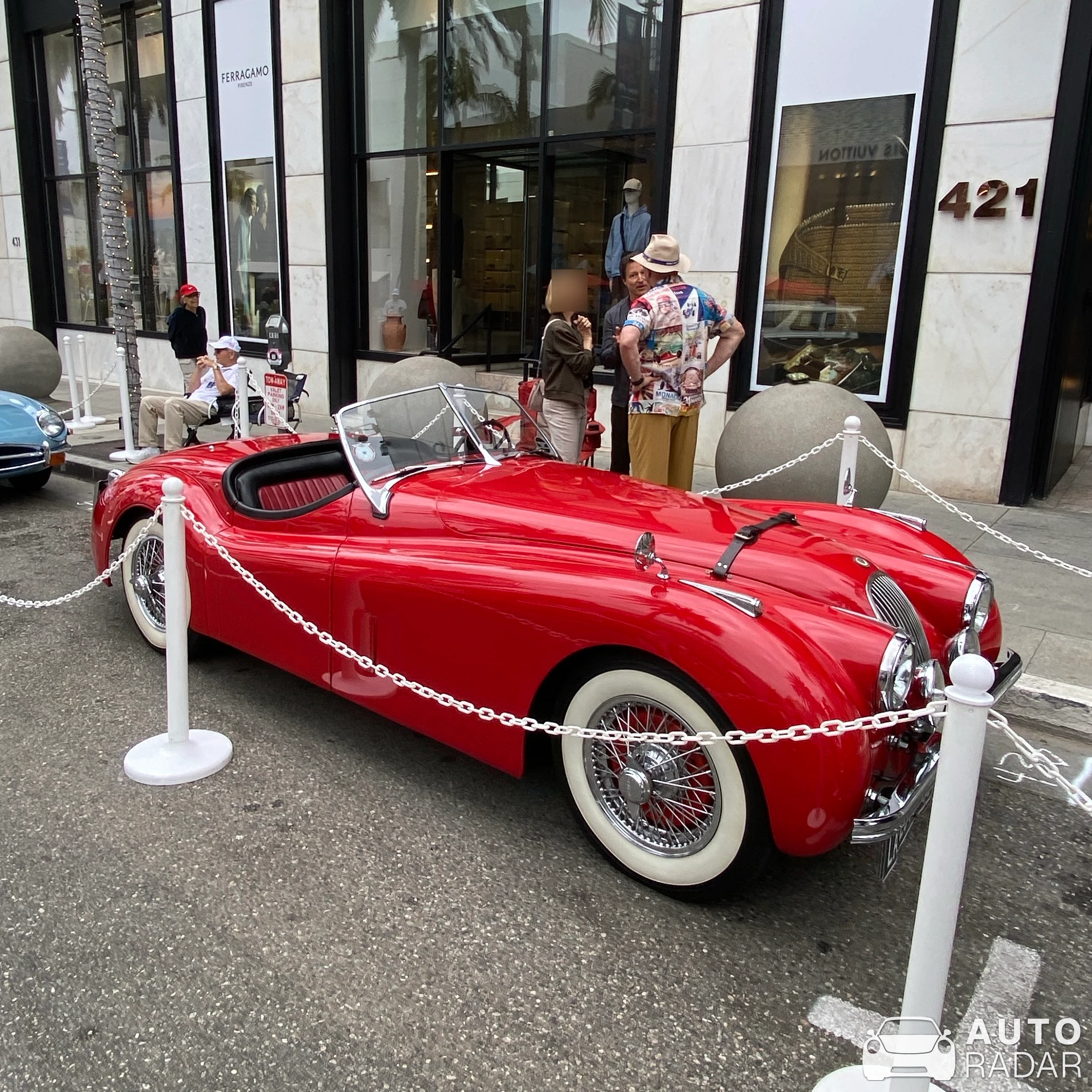 Jaguar XKR 120 spotted in Beverly Hills